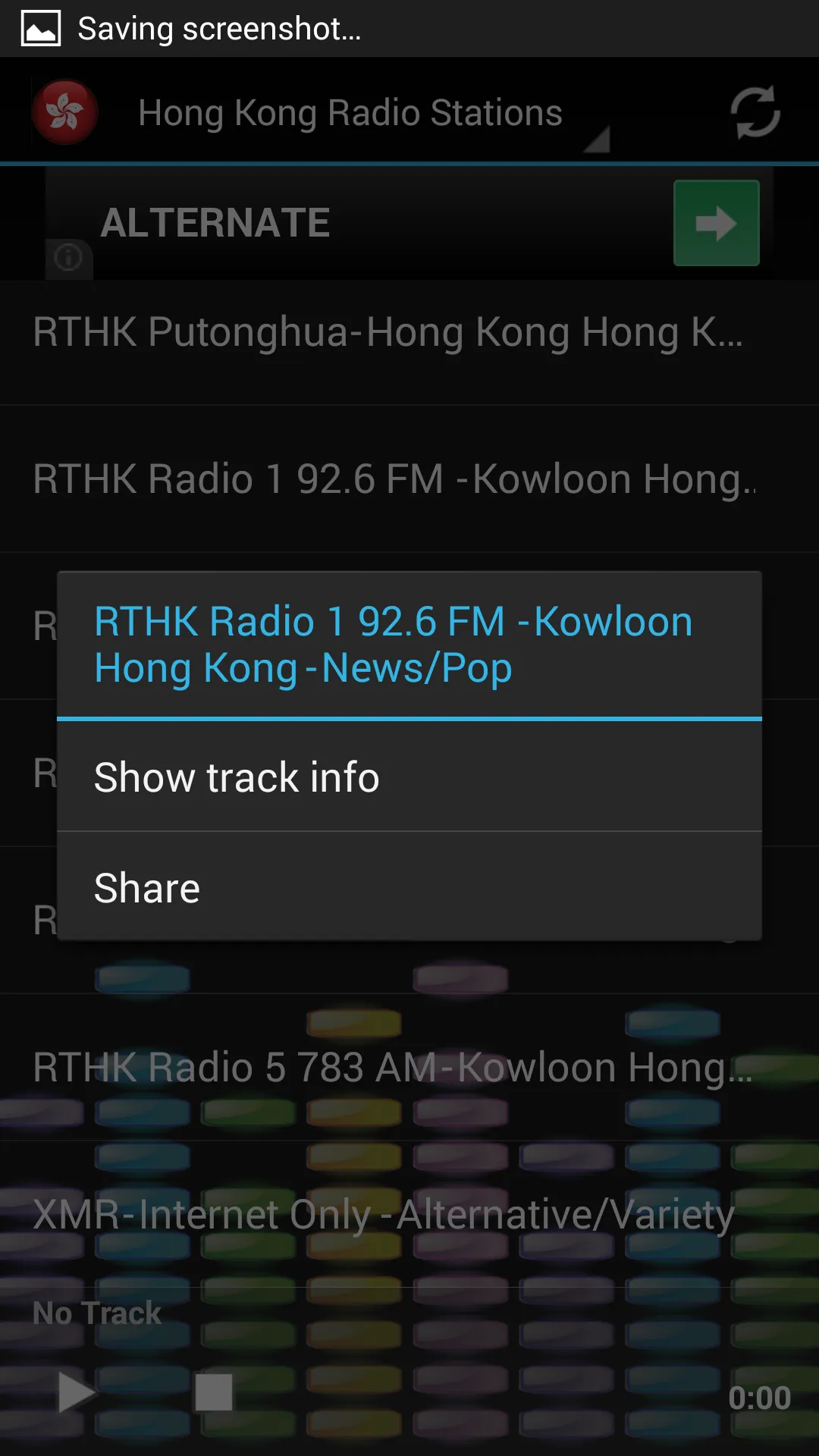 Hong Kong Radio Stations | Indus Appstore | Screenshot