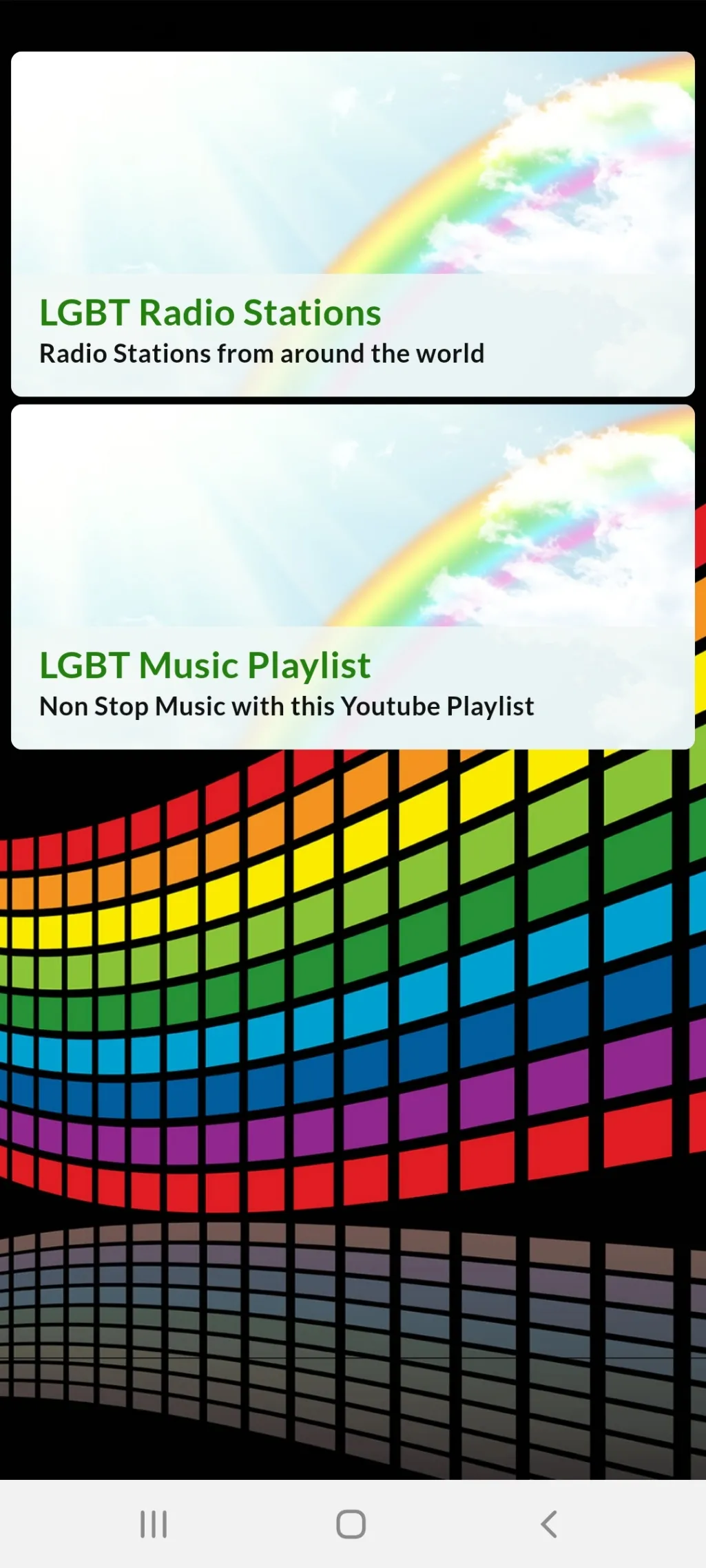 LGBT Gay Music Radio Stations | Indus Appstore | Screenshot