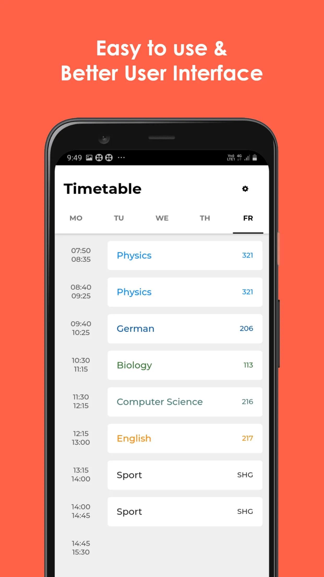 Timetable - School Planner App | Indus Appstore | Screenshot