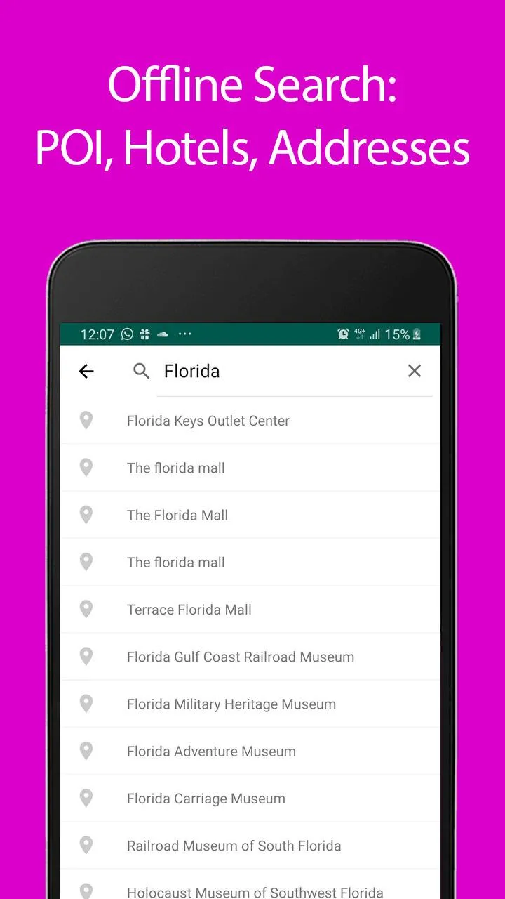 Florida Offline Map and Travel | Indus Appstore | Screenshot