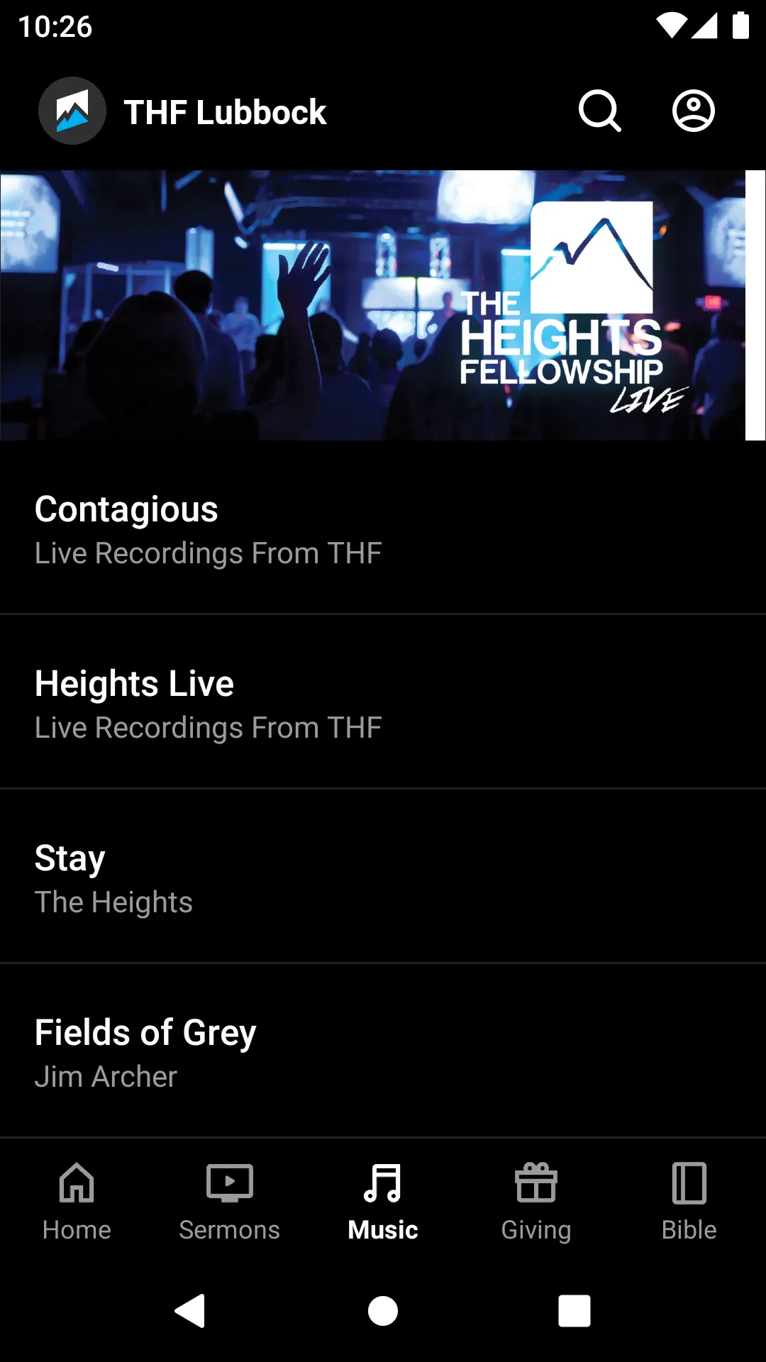 The Heights Fellowship Lubbock | Indus Appstore | Screenshot