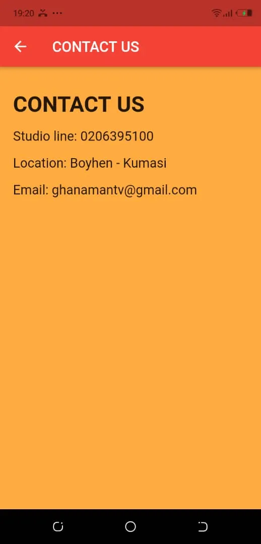 Ghanaman Tv | Indus Appstore | Screenshot