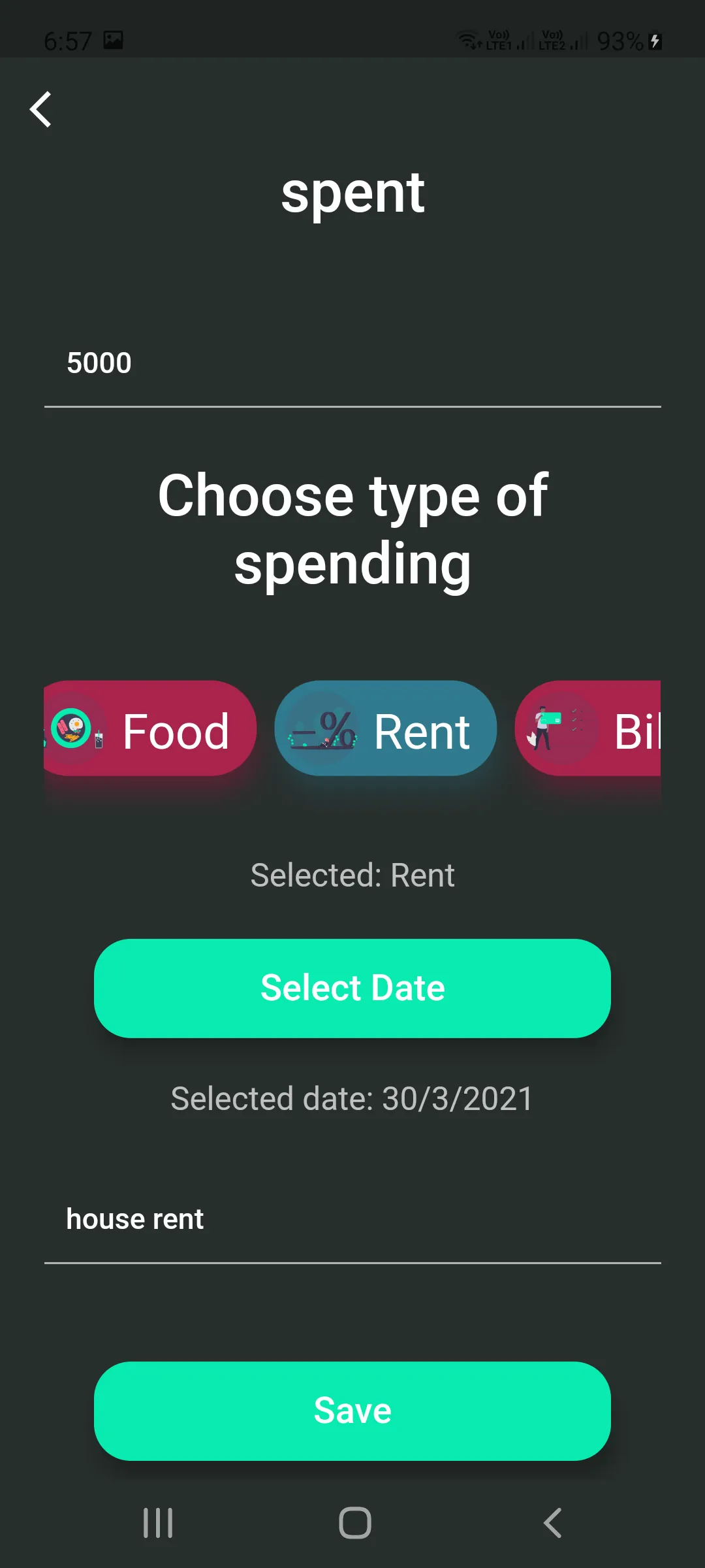 Spend Analytics | Indus Appstore | Screenshot