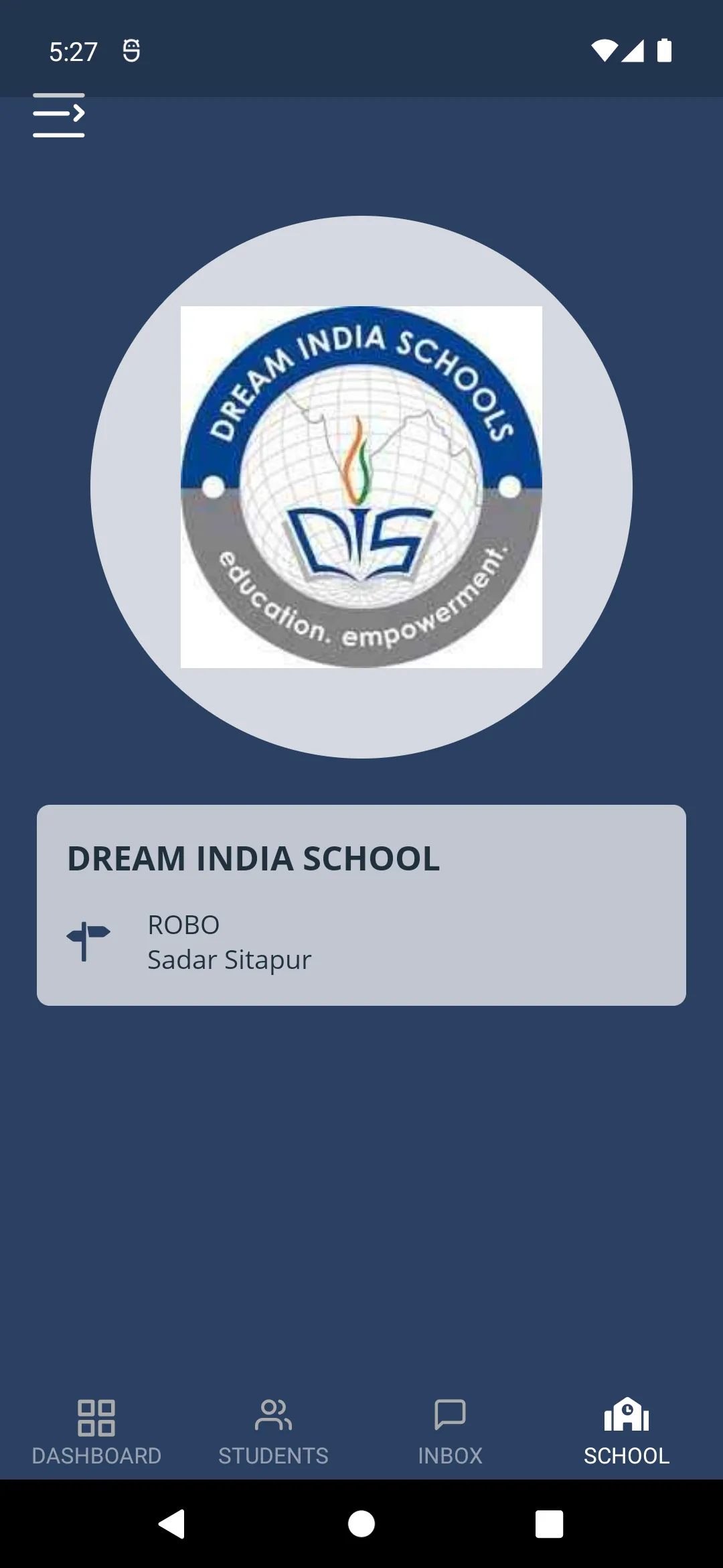 DREAM INDIA SCHOOL | Indus Appstore | Screenshot