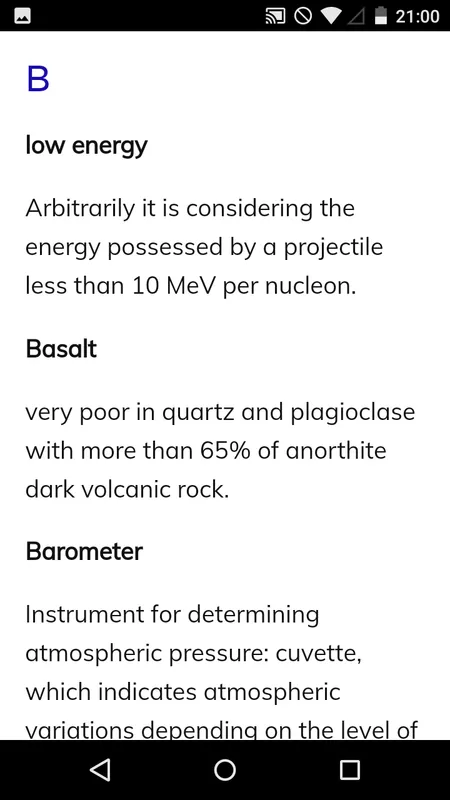 Chemistry Dictionary | Indus Appstore | Screenshot