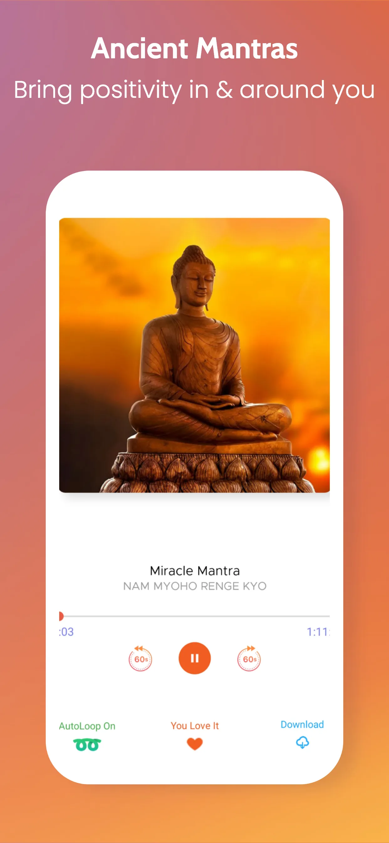 Meditative Mind: Healing Music | Indus Appstore | Screenshot