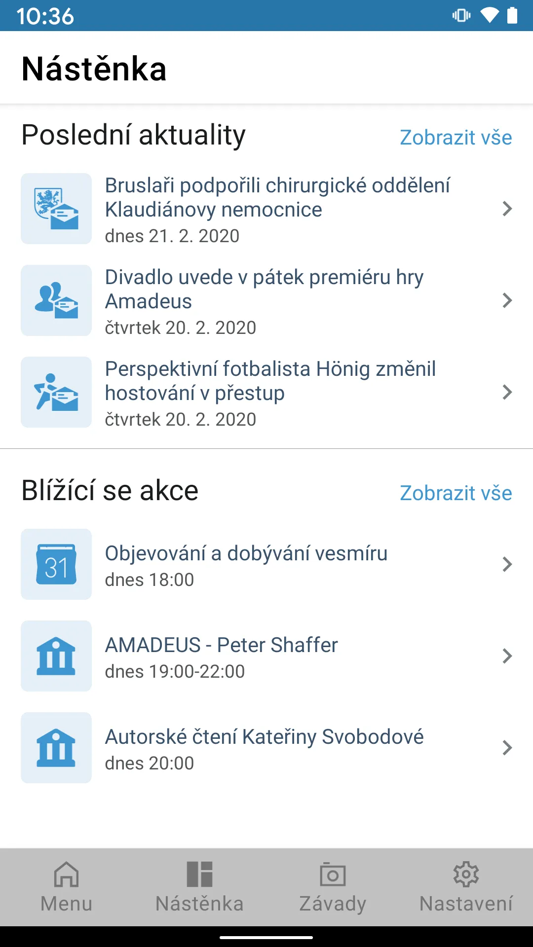 Mladá Boleslav v mobilu | Indus Appstore | Screenshot