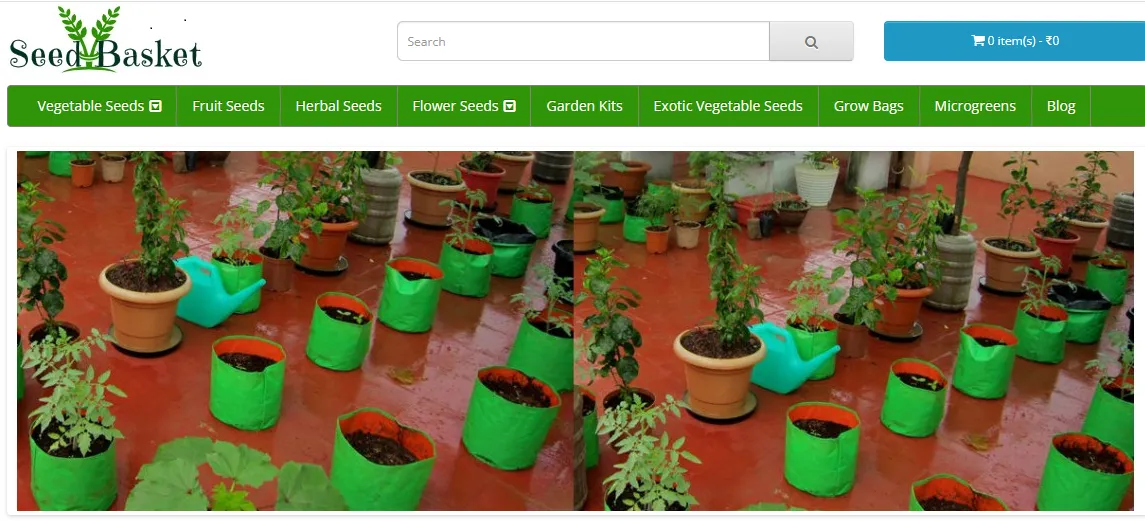 SeedBasket Gardening Store | Indus Appstore | Screenshot