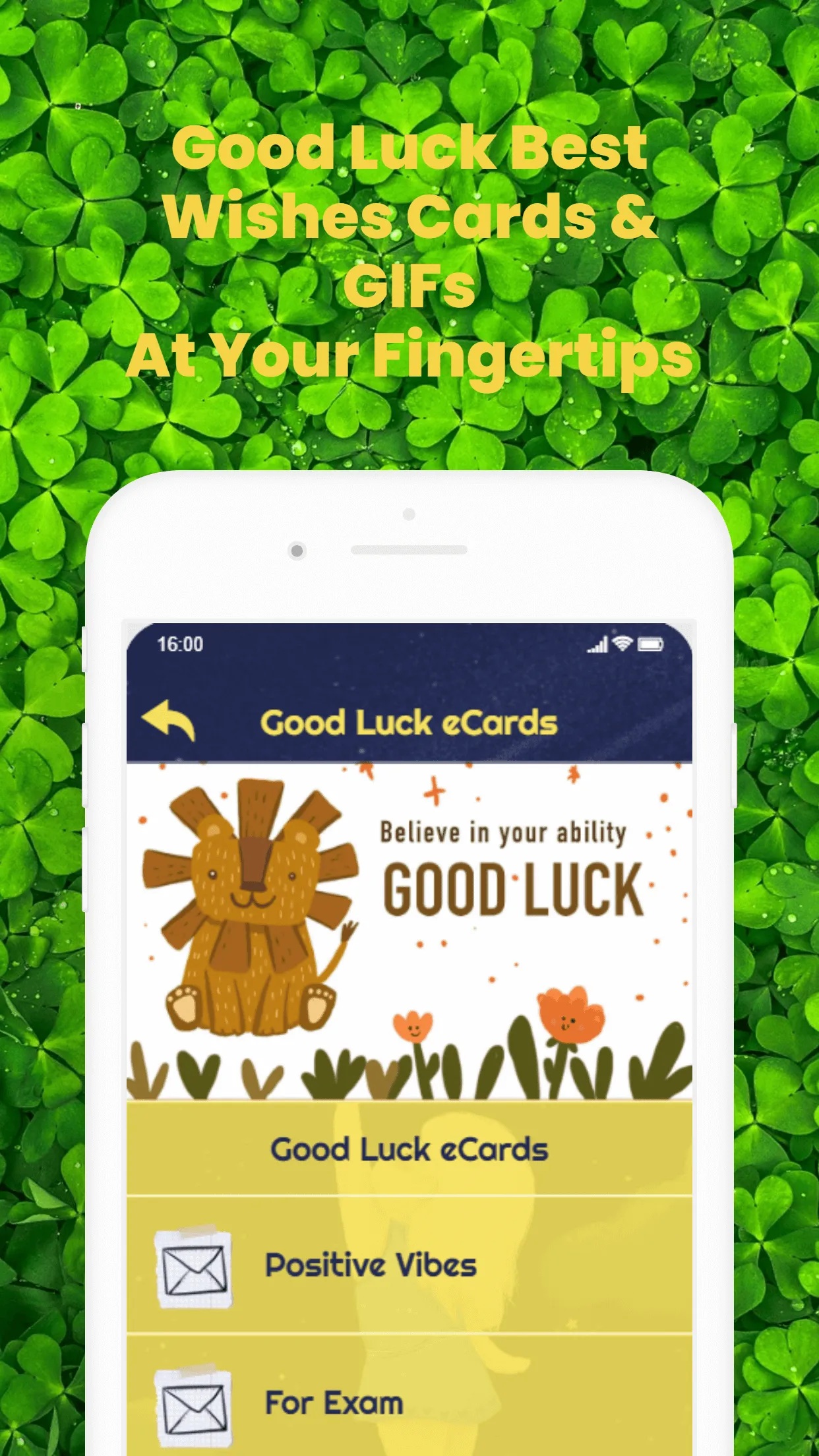 Good Luck Best Wishes Card GIF | Indus Appstore | Screenshot