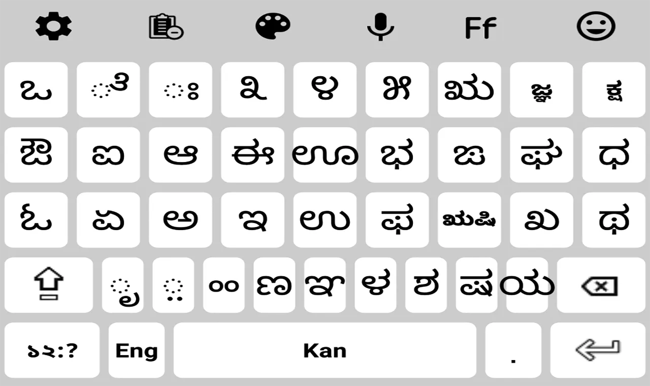 Kannada Keyboard 2022 | Indus Appstore | Screenshot