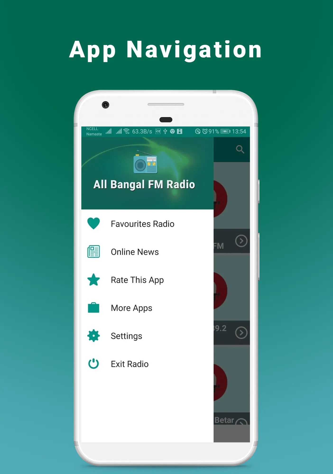 All Bangla FM Radio বাংলা এফএম | Indus Appstore | Screenshot