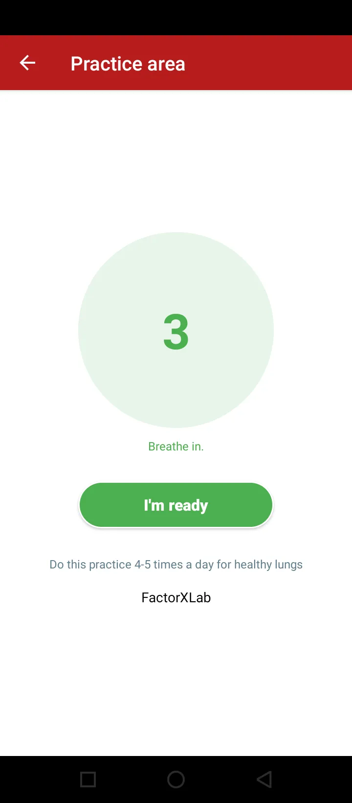 Lung Test and Breath Exercise | Indus Appstore | Screenshot