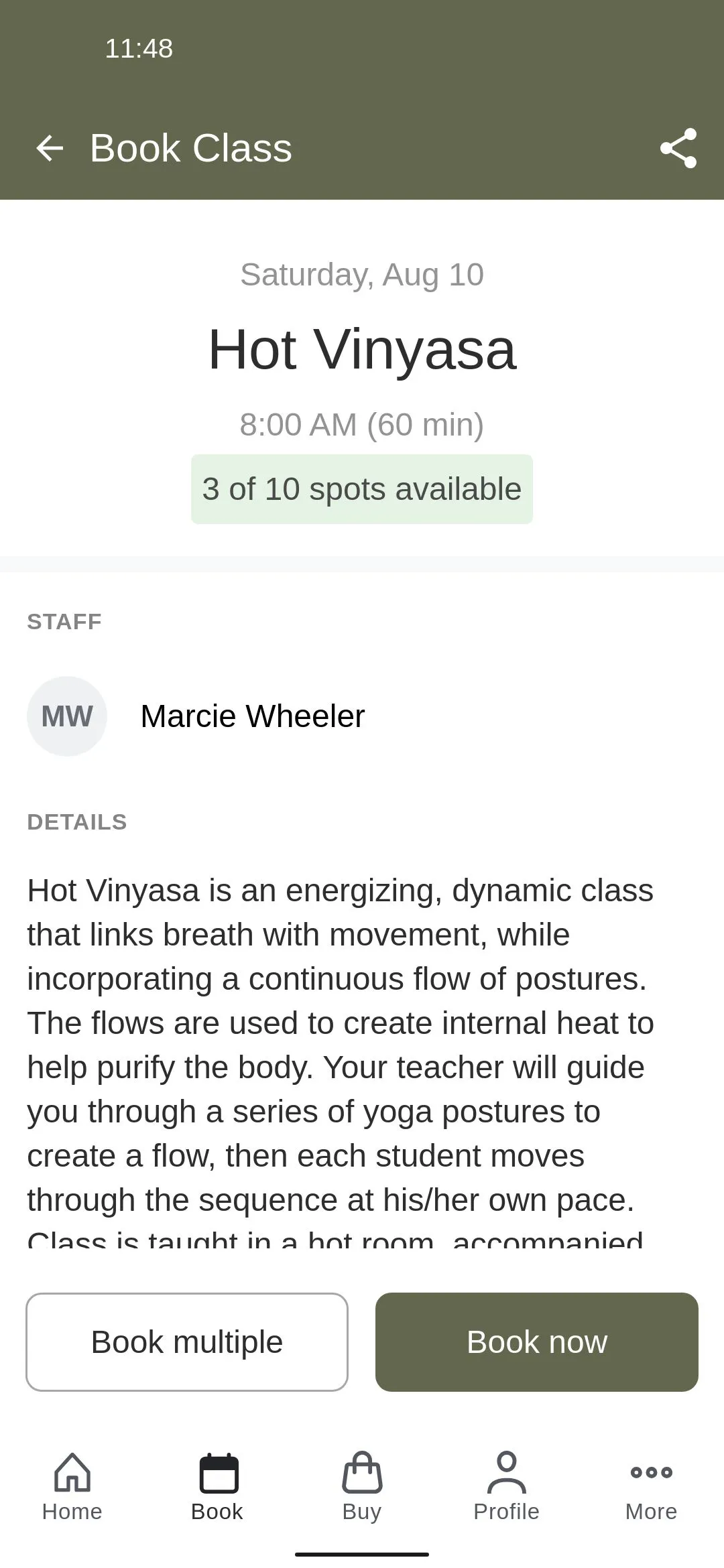 Empower Yoga MI | Indus Appstore | Screenshot