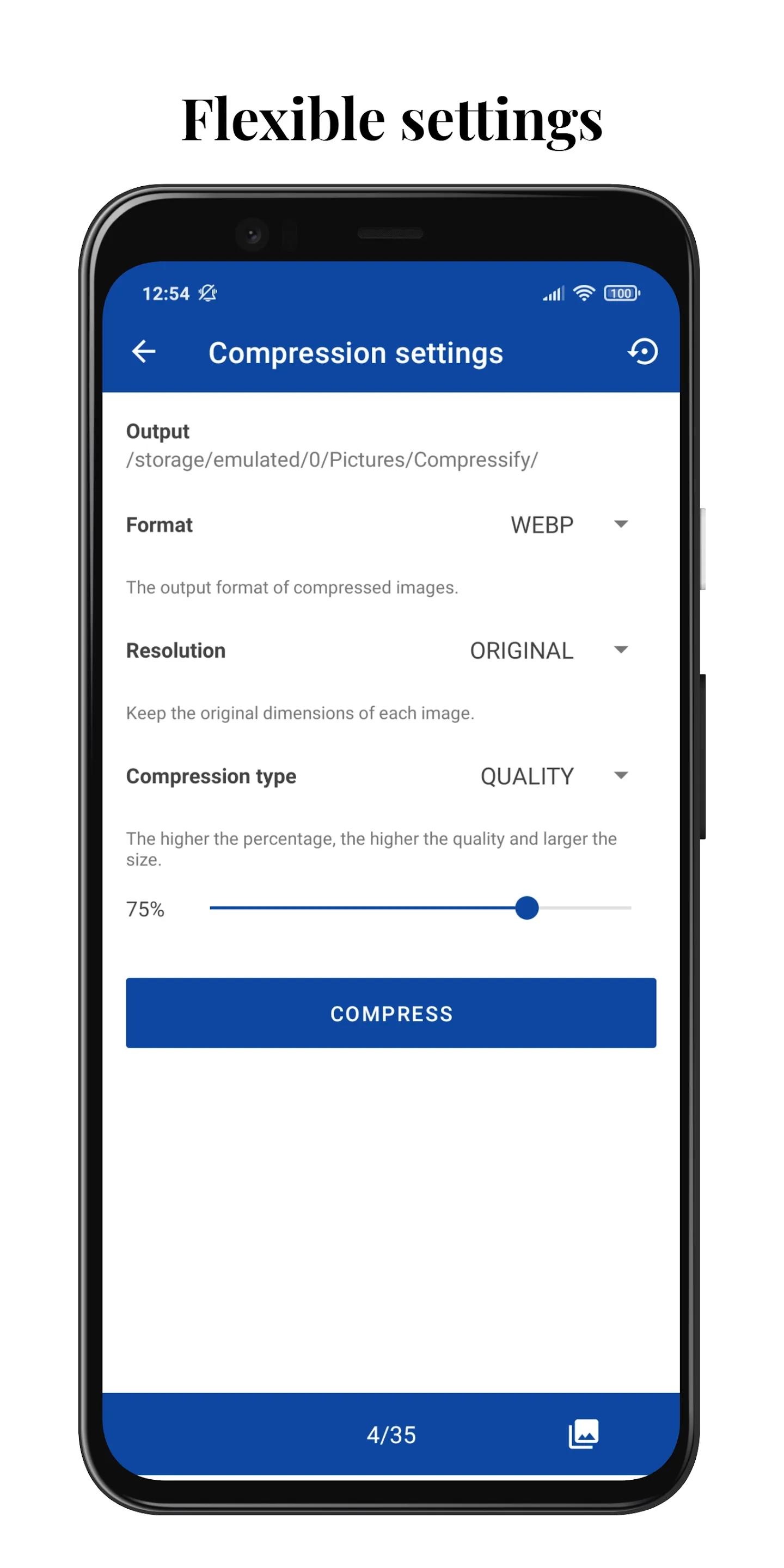 Compressify - Image Compressor | Indus Appstore | Screenshot