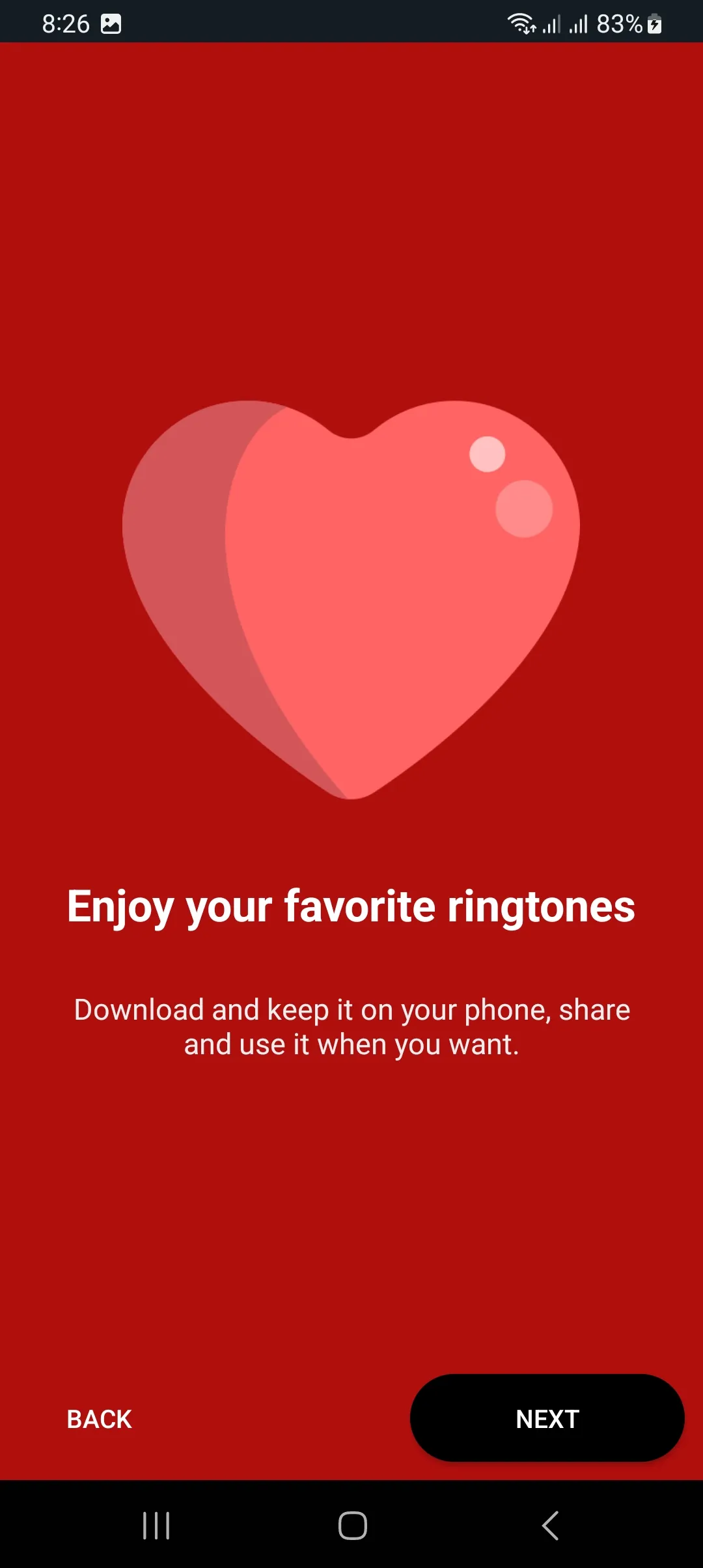 All OnePlus Mobile Ringtones | Indus Appstore | Screenshot