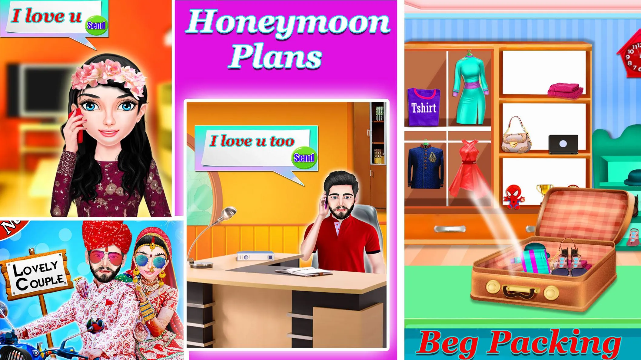 Indian Wedding Honeymoon Game | Indus Appstore | Screenshot