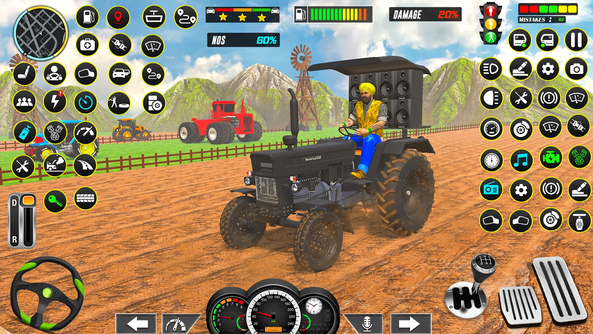 Indian Vehicle Tractor Game | Indus Appstore | Screenshot