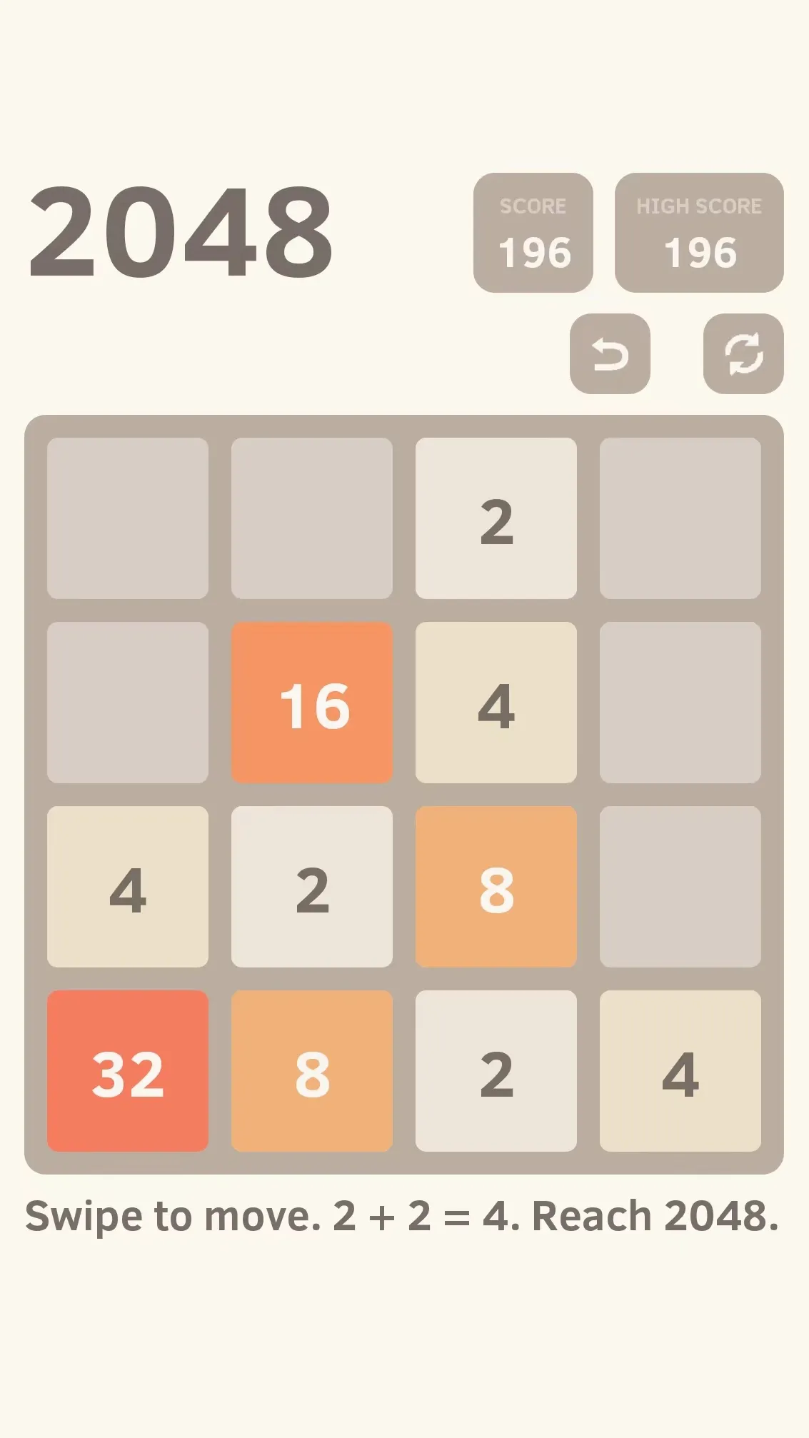 2048 | Indus Appstore | Screenshot