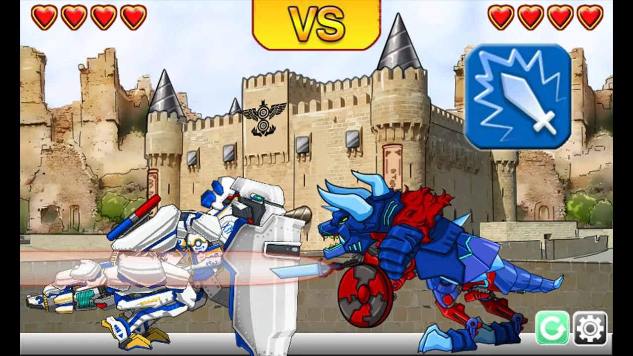 Tyranno Tricera2- DinoRobot | Indus Appstore | Screenshot