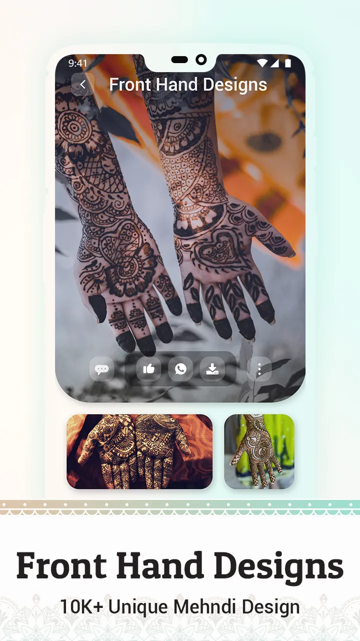 Mehndi Design 2024 | Indus Appstore | Screenshot