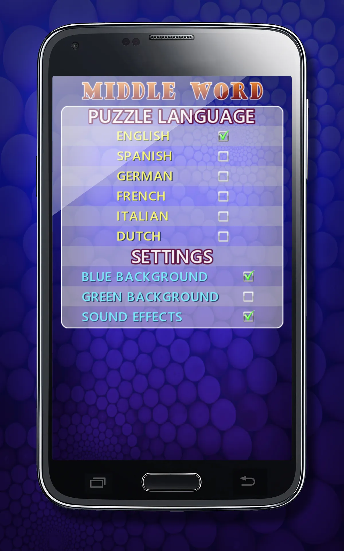 Middle Word | Indus Appstore | Screenshot