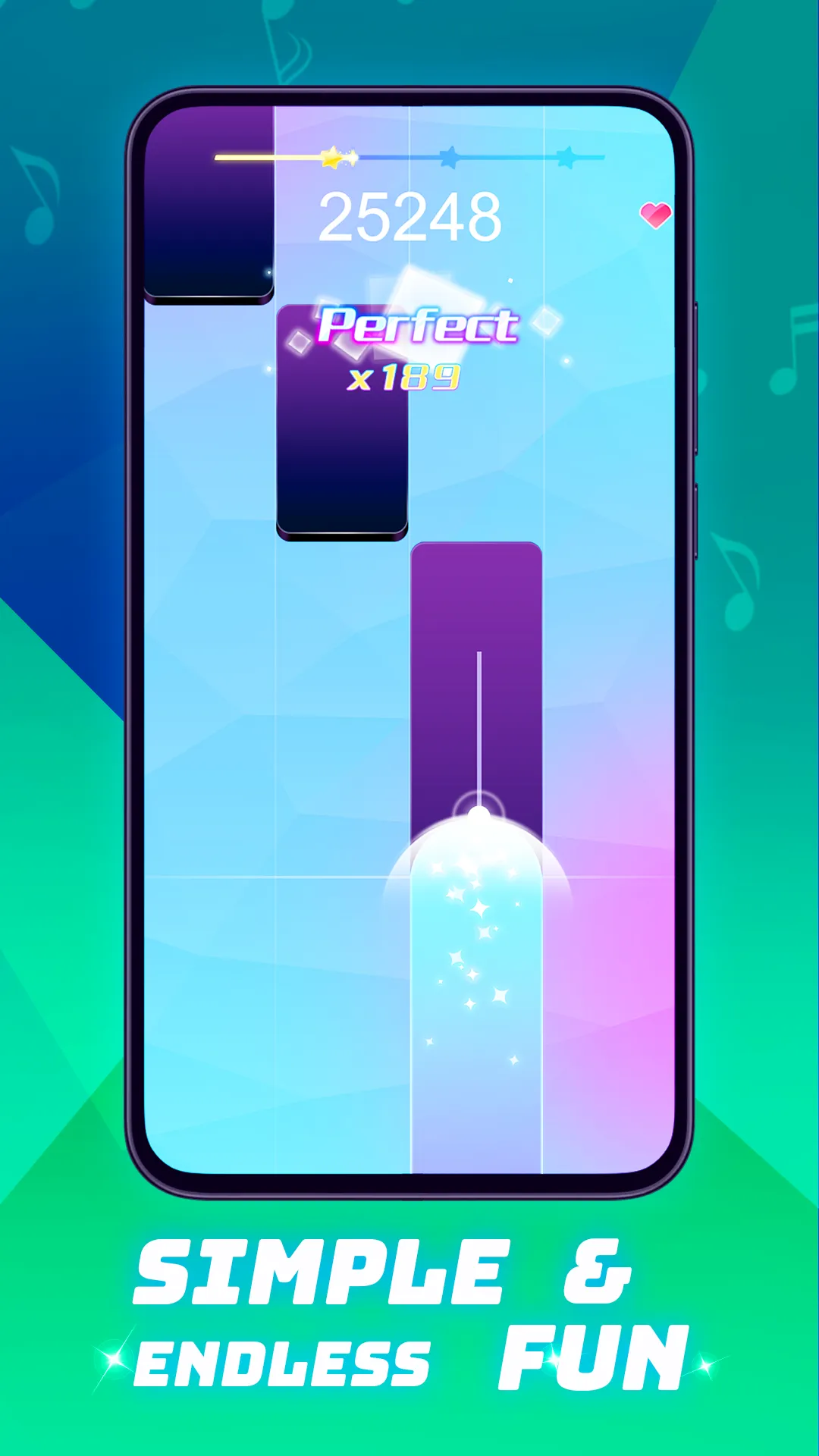 Piano Beat: Rhythm Stars | Indus Appstore | Screenshot