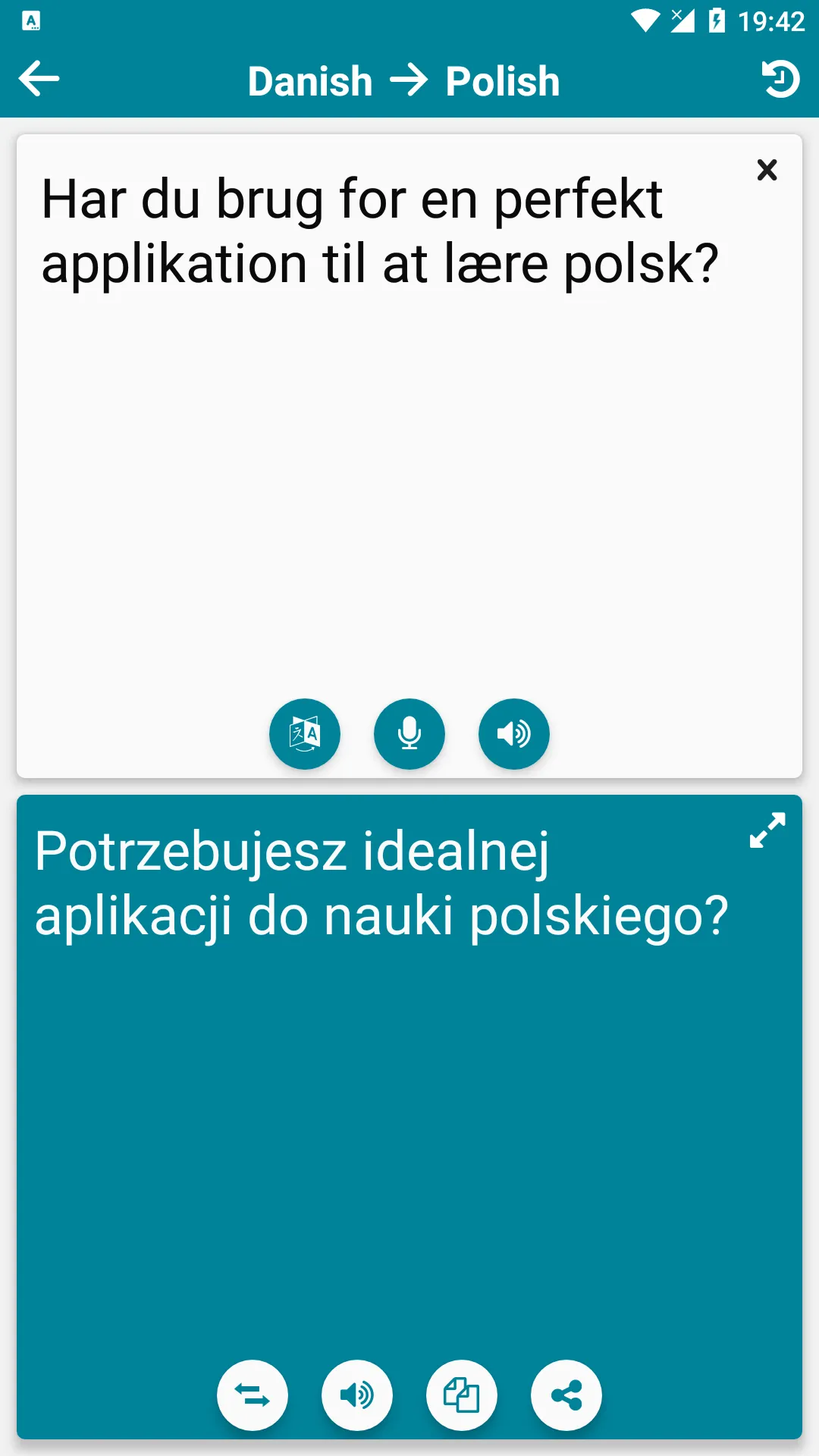 Danish - Polish | Indus Appstore | Screenshot