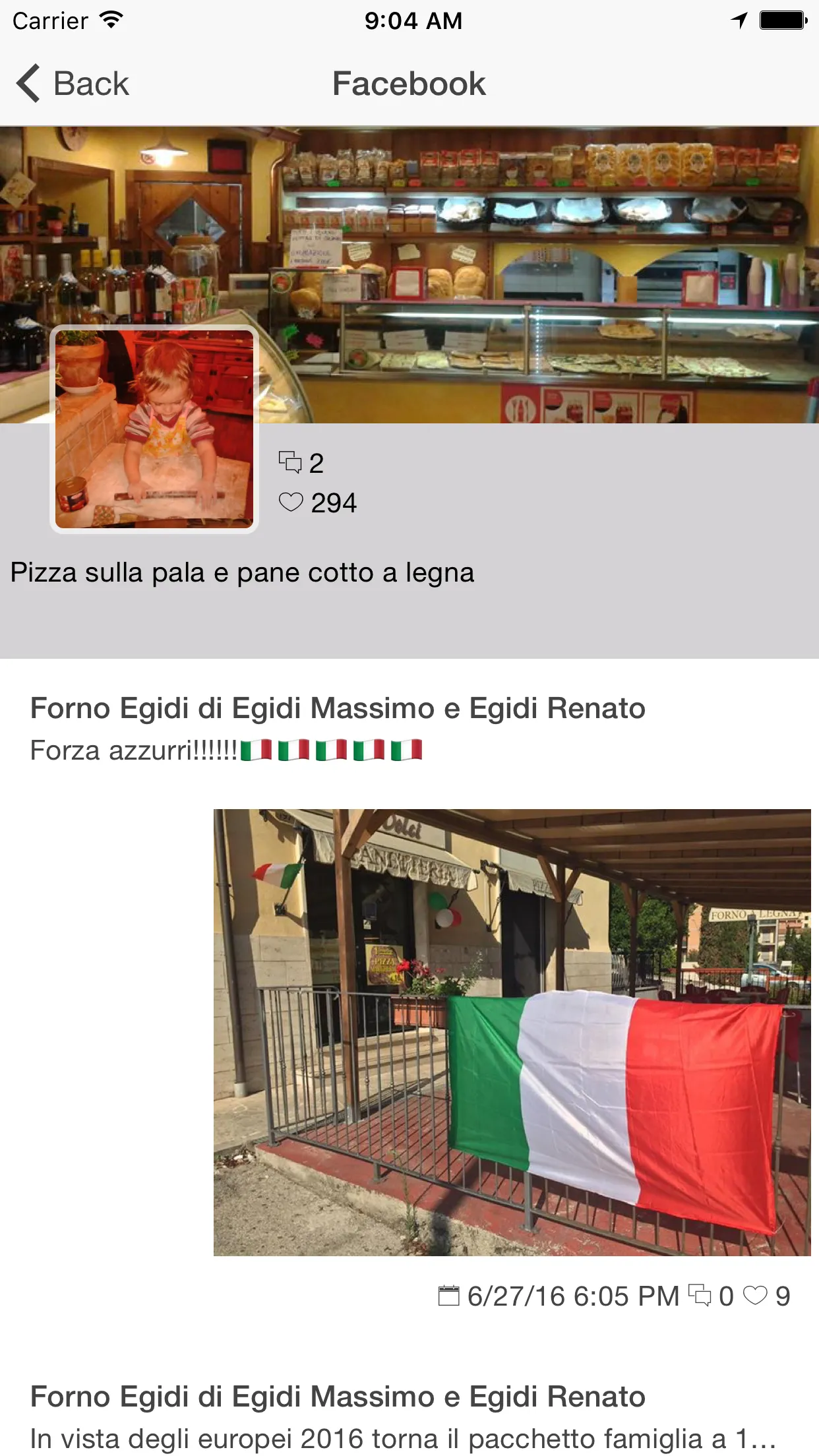 Forno Egidi | Indus Appstore | Screenshot