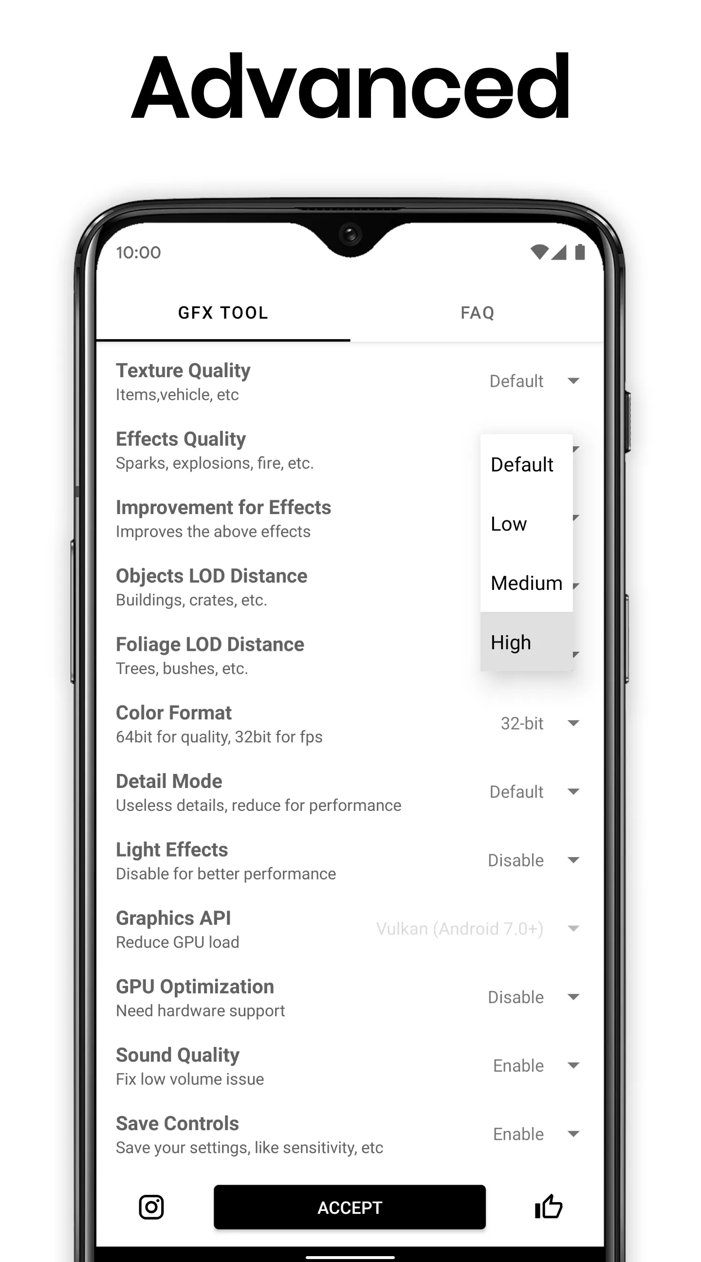 GFX Tool: Launcher & Optimizer | Indus Appstore | Screenshot