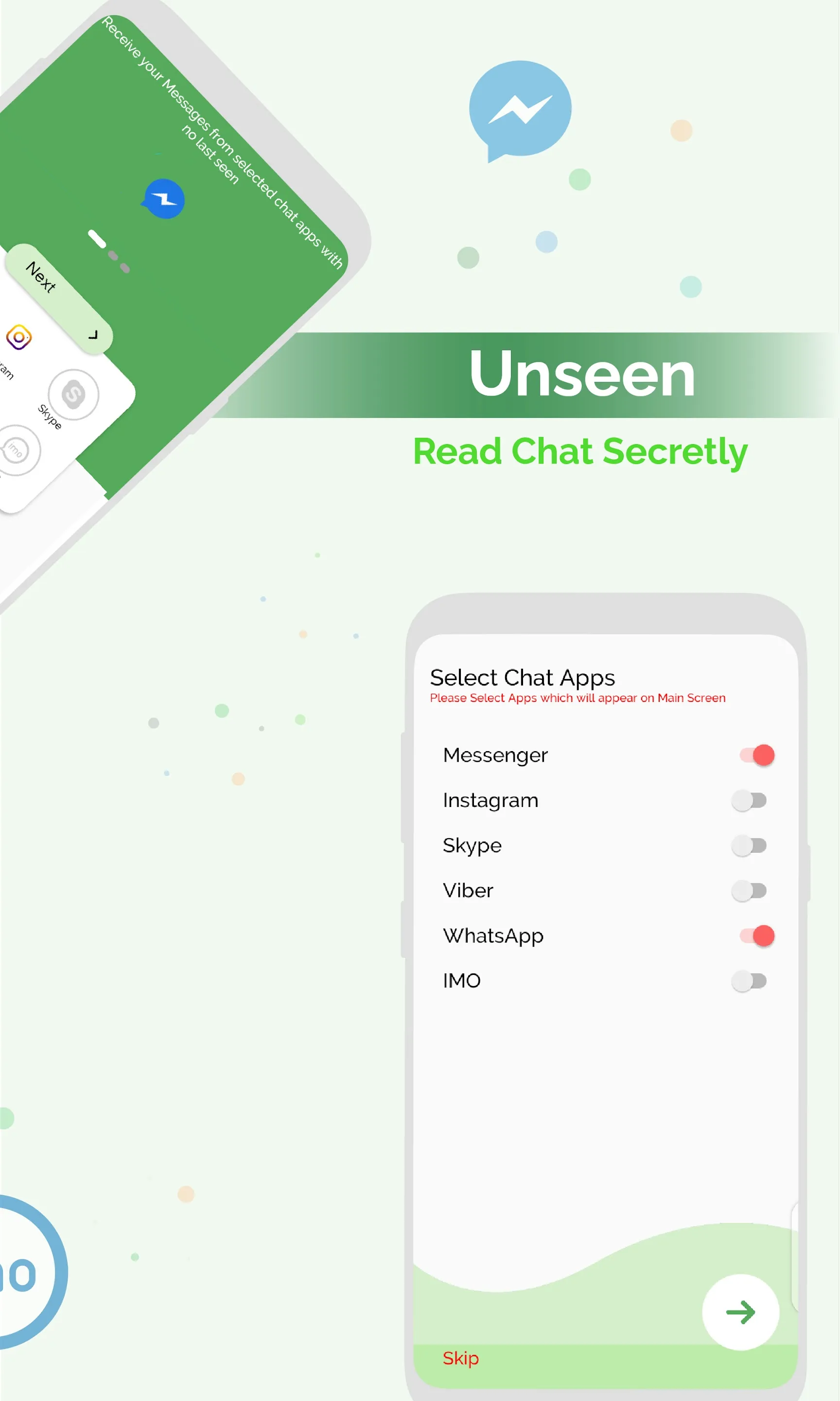 Unseen delete message recovery | Indus Appstore | Screenshot