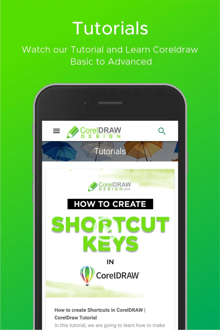 CorelDraw Design Templates | Indus Appstore | Screenshot