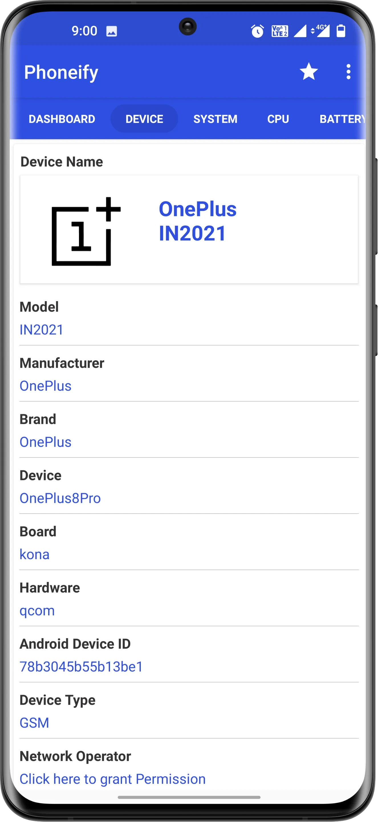 Phoneify -Device & System Info | Indus Appstore | Screenshot