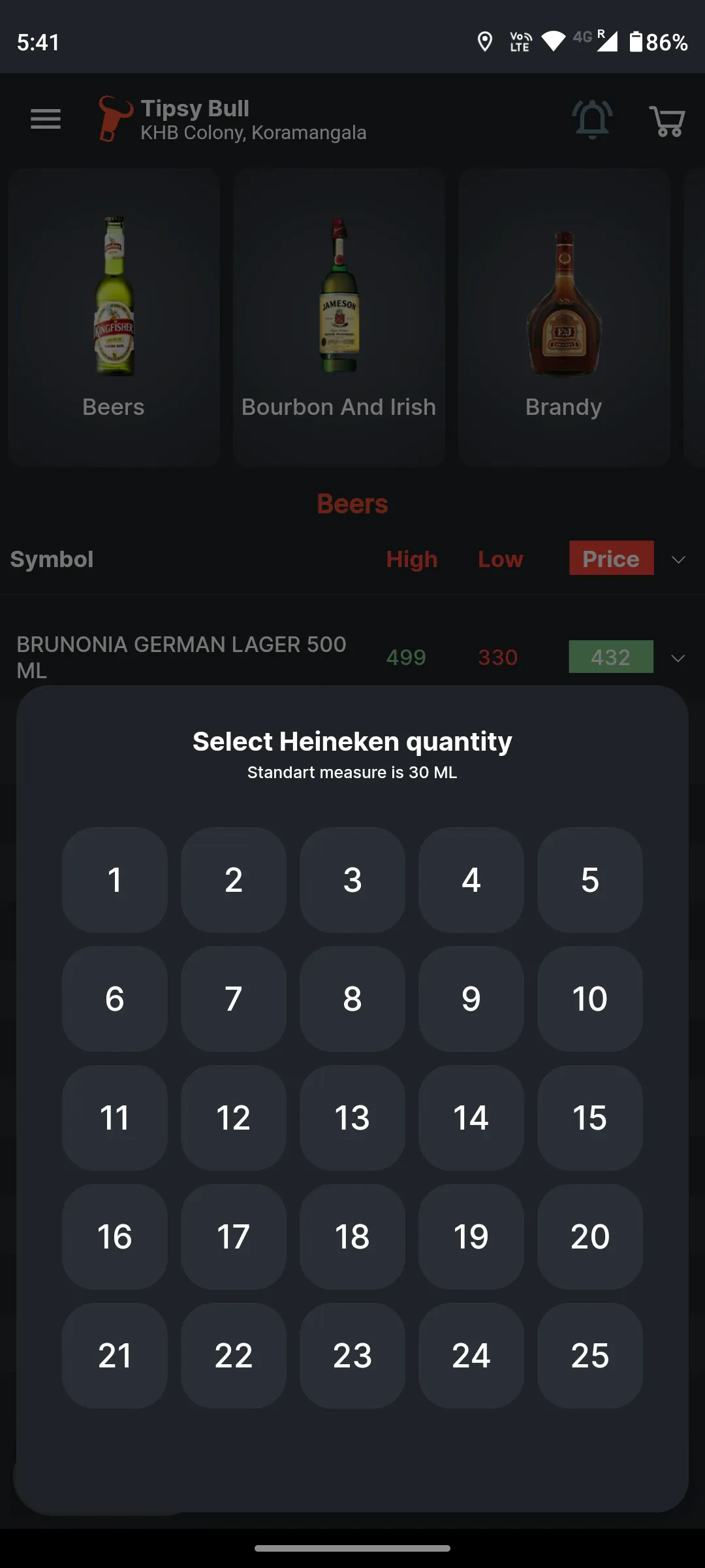 Tipsy Bull | Indus Appstore | Screenshot