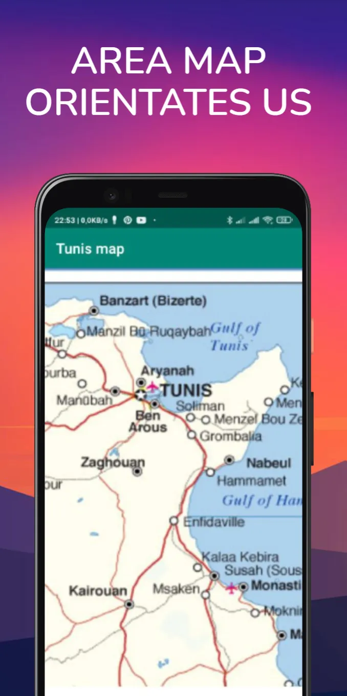 Tunis map | Indus Appstore | Screenshot