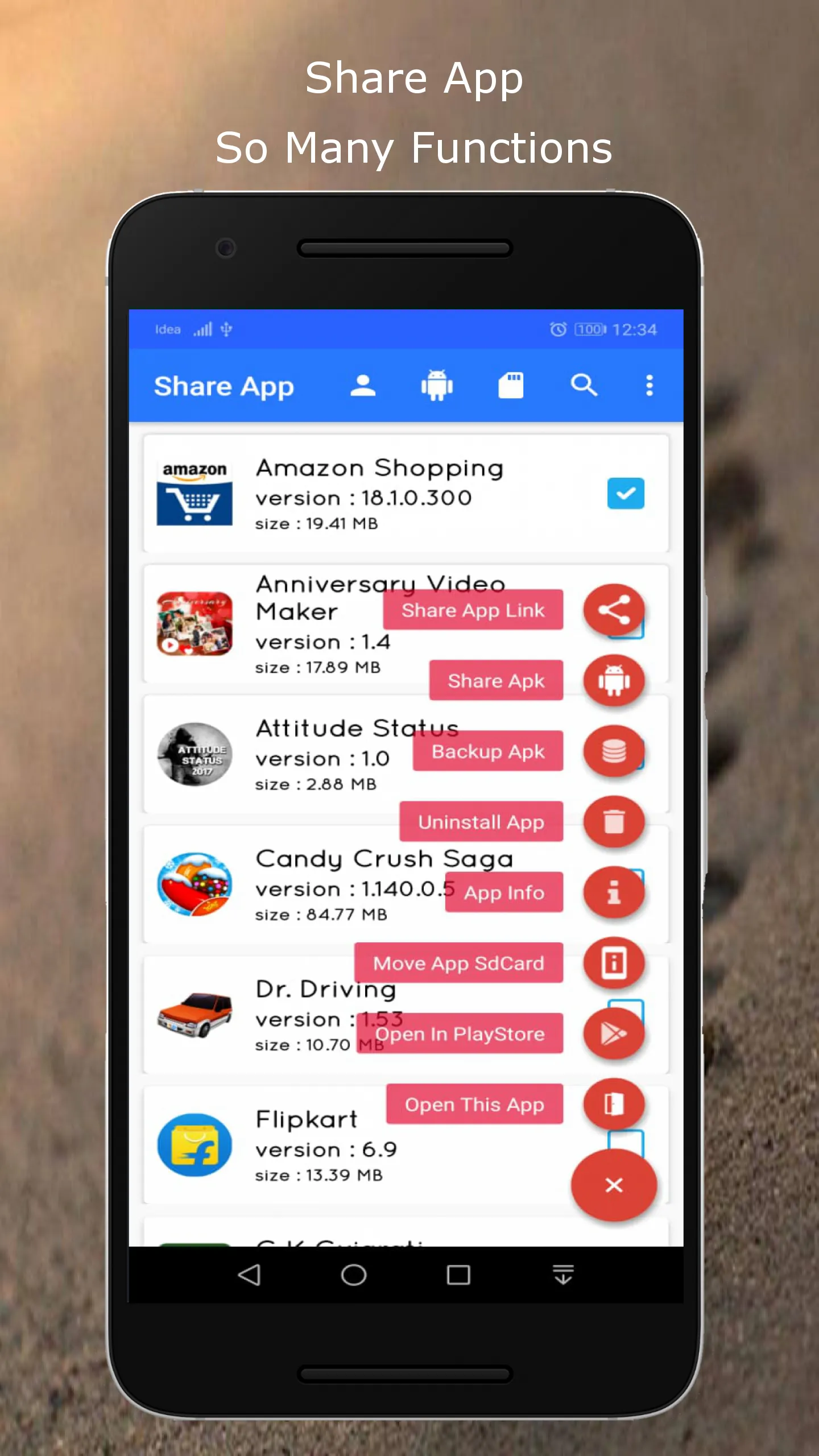 Share App | Indus Appstore | Screenshot