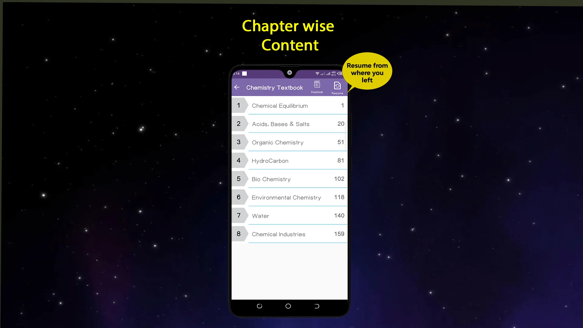 Key & Textbook Chemistry 10 | Indus Appstore | Screenshot