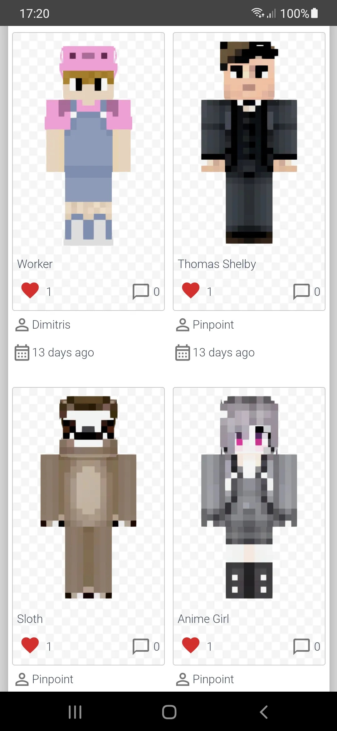 SkinsCollection for Minecraft | Indus Appstore | Screenshot