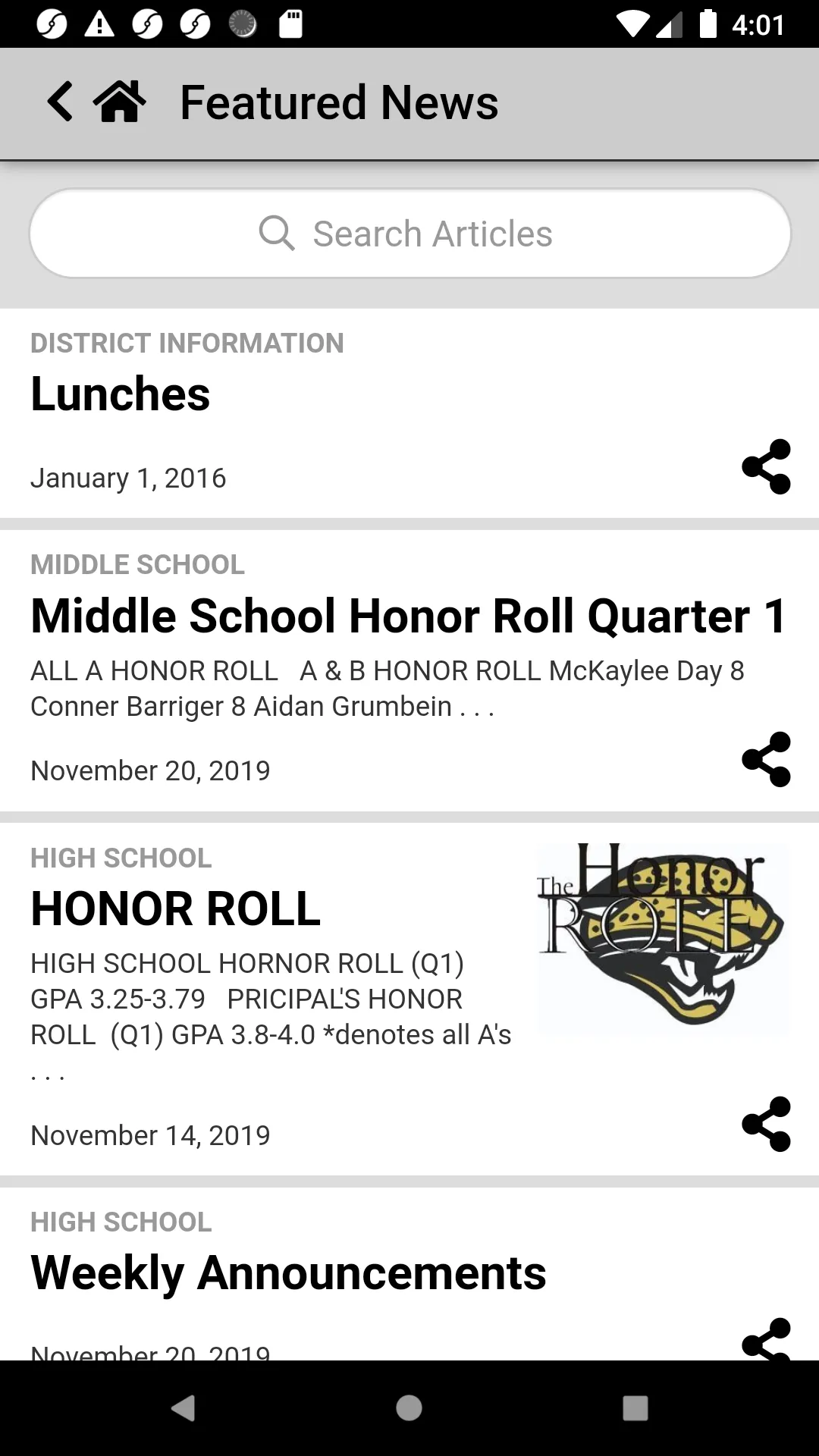 LaCrosse Public Schools | Indus Appstore | Screenshot