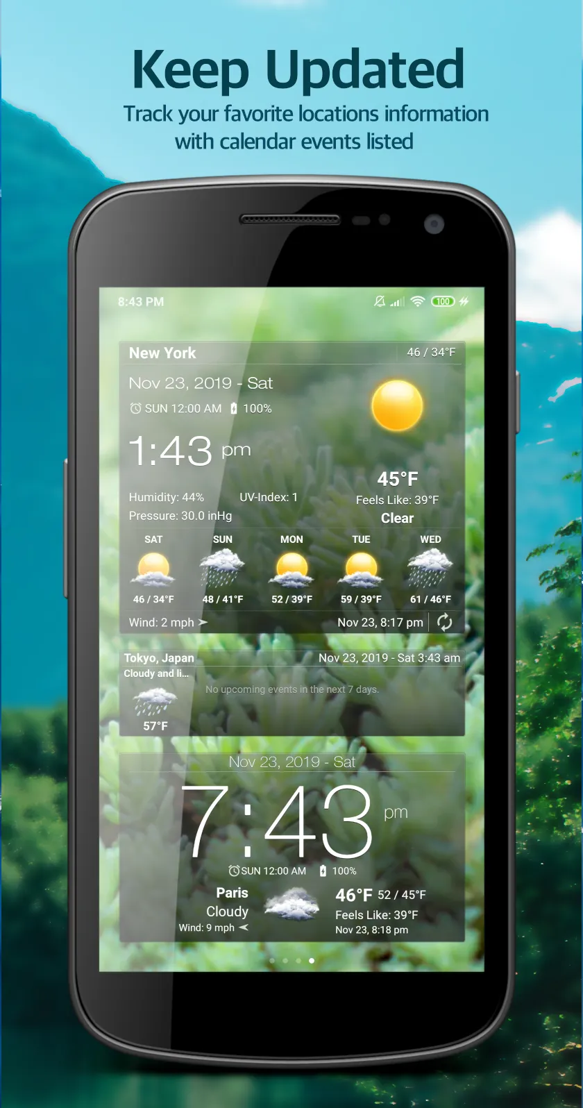 Weather Advanced for Android | Indus Appstore | Screenshot