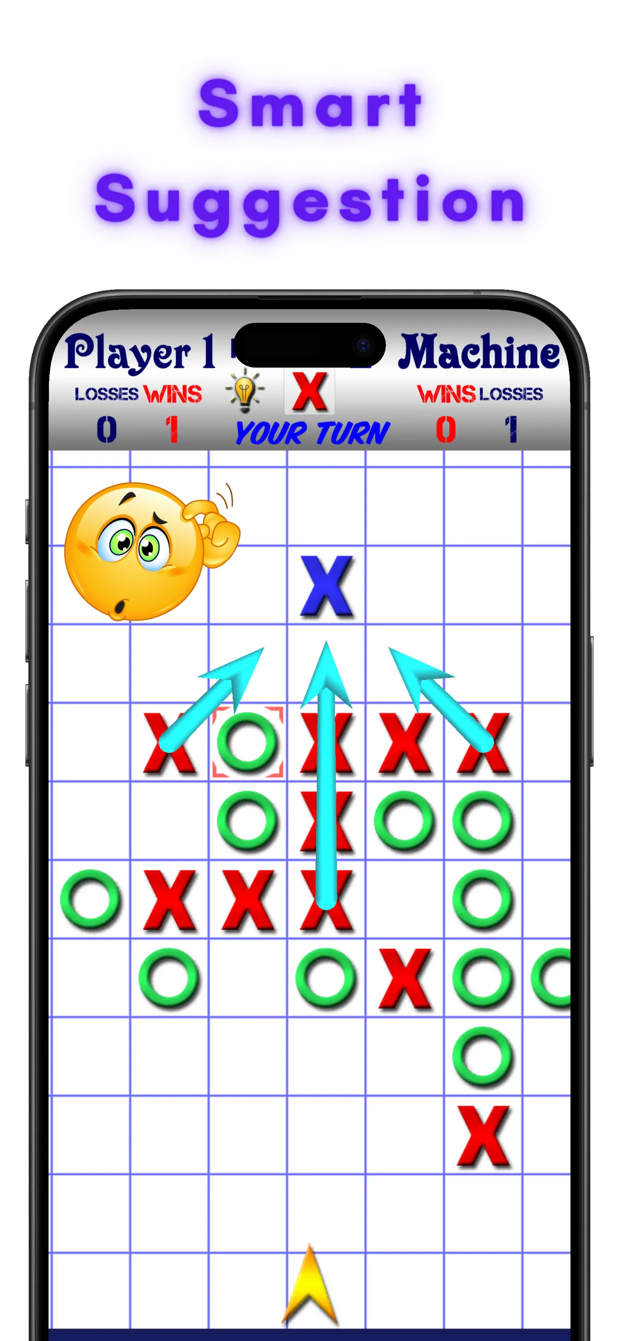 TicTacToe AI - 5 in a Row | Indus Appstore | Screenshot