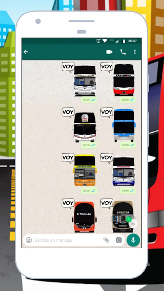 Stickers de Transportes | Indus Appstore | Screenshot