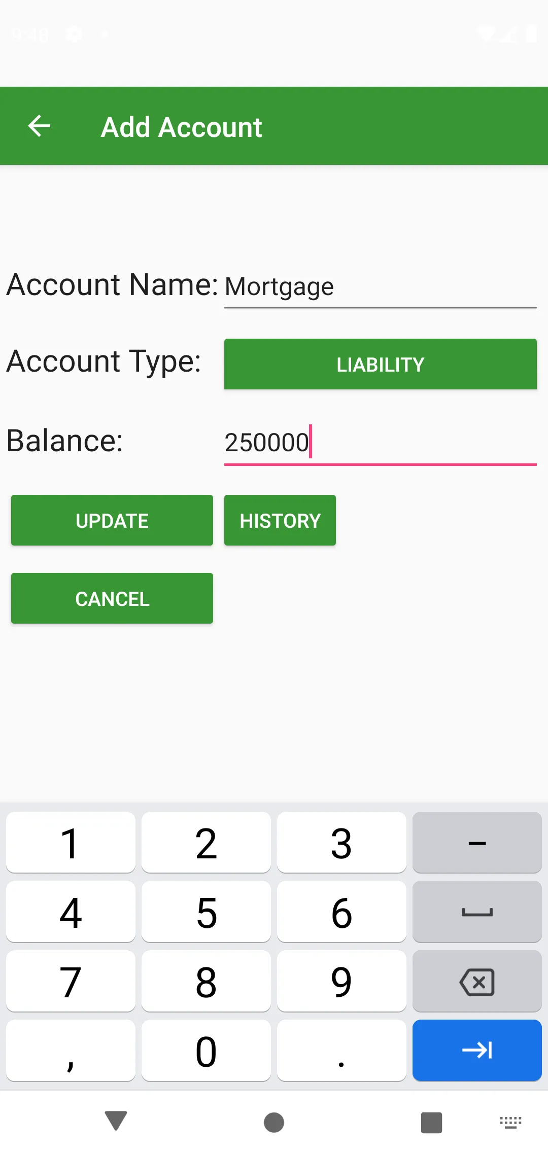 My Net Worth | Indus Appstore | Screenshot