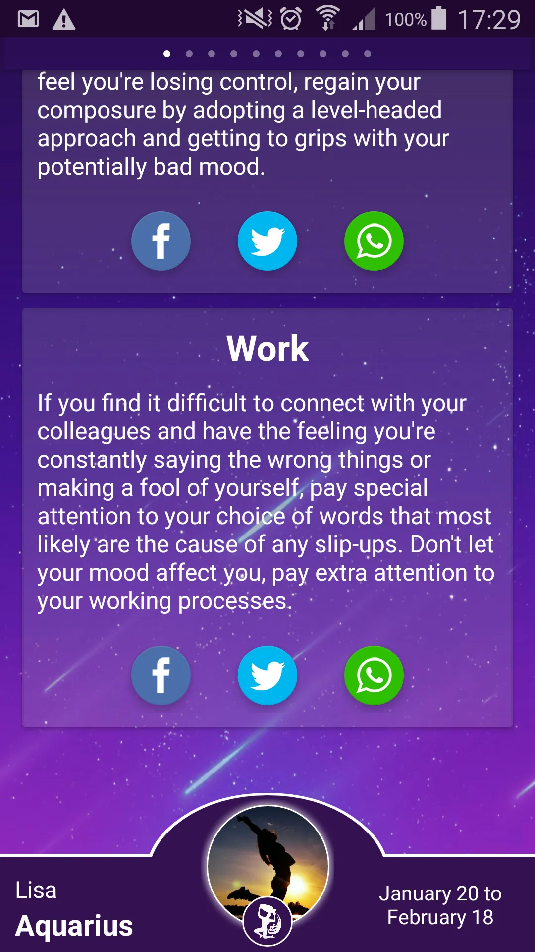 My daily horoscope PRO | Indus Appstore | Screenshot