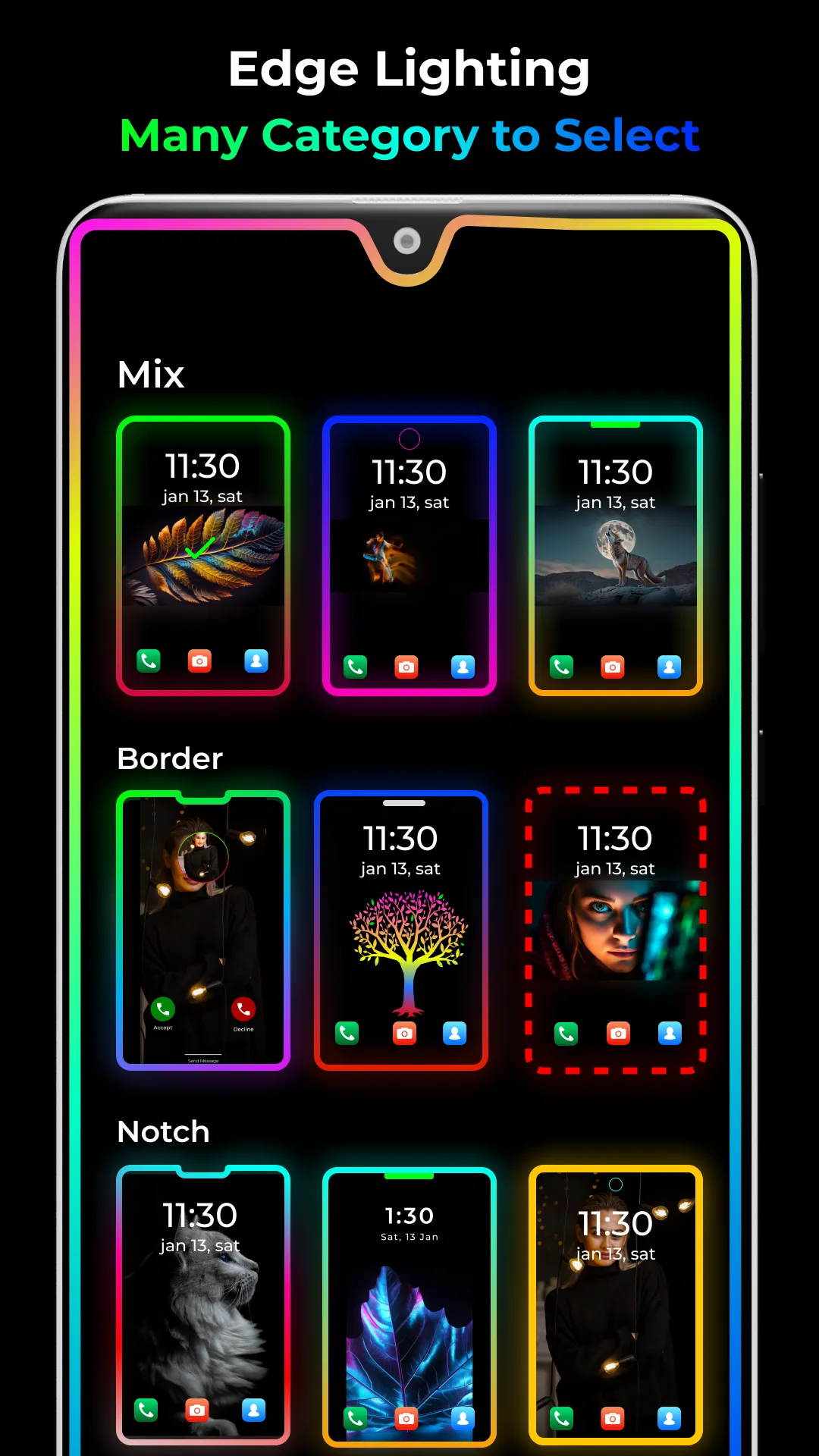 Edge Lighting - Border Light | Indus Appstore | Screenshot