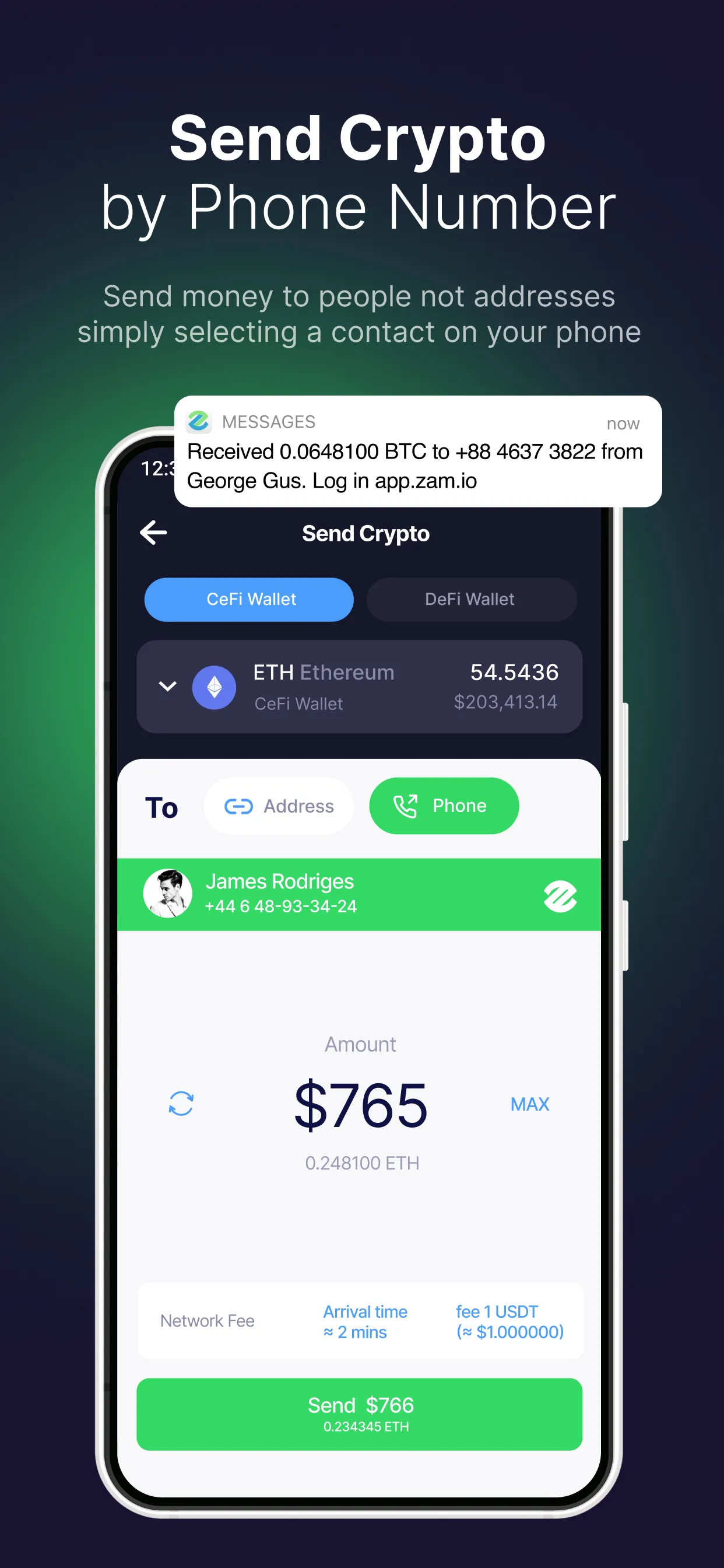 ZamWallet Crypto, DeFi, Invest | Indus Appstore | Screenshot