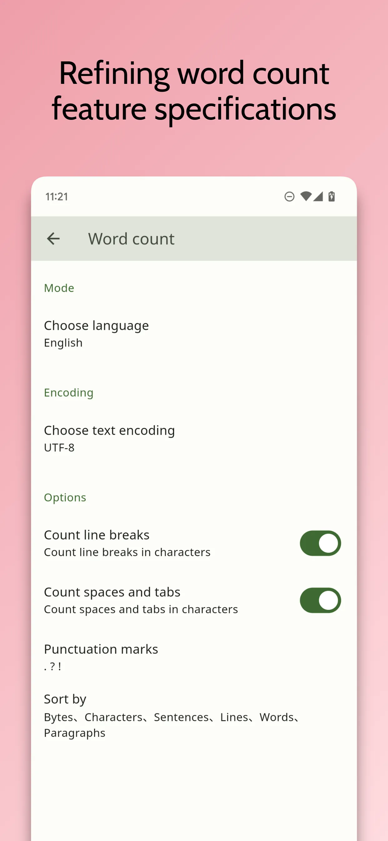 Documentally - Word Count Note | Indus Appstore | Screenshot