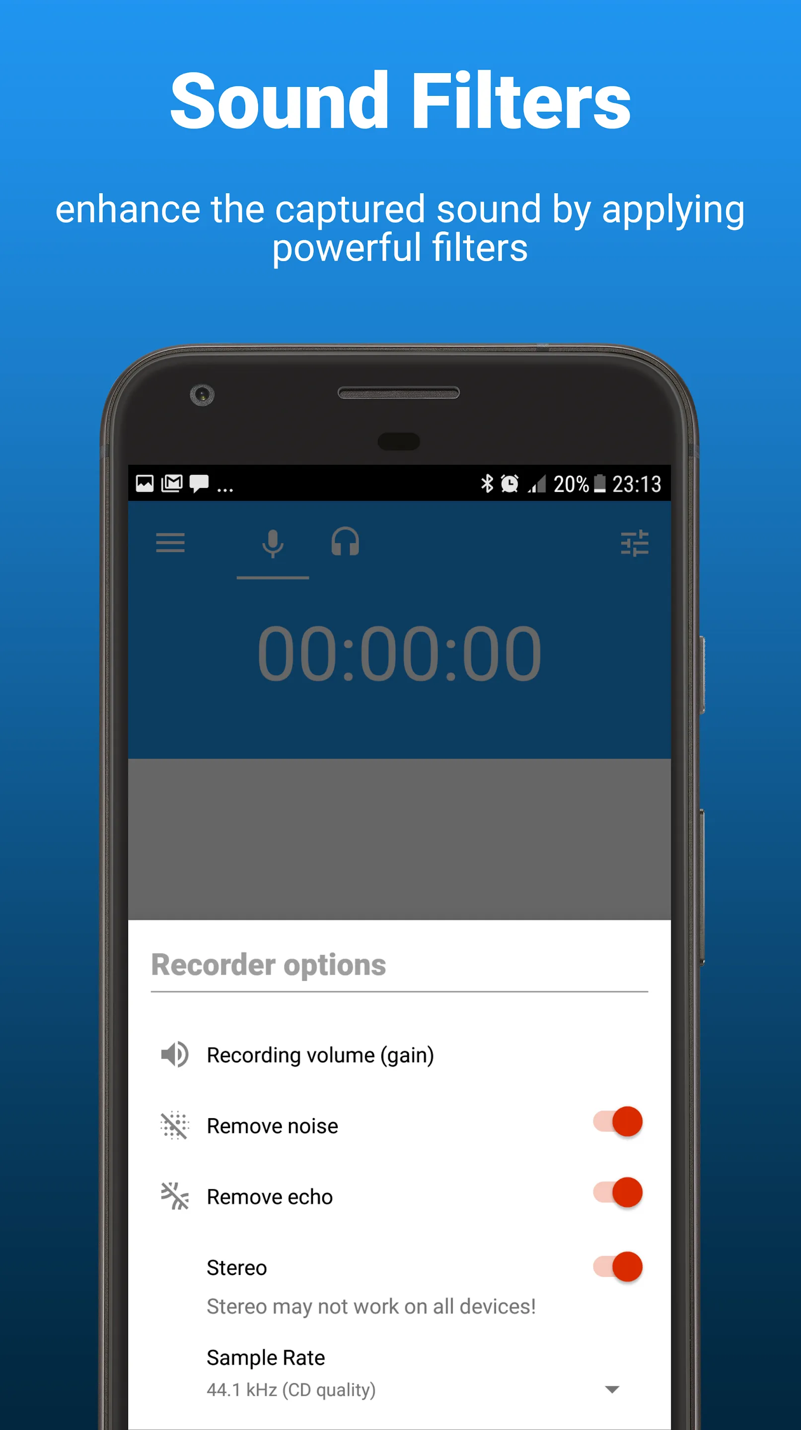 AudioRec - Voice Recorder | Indus Appstore | Screenshot