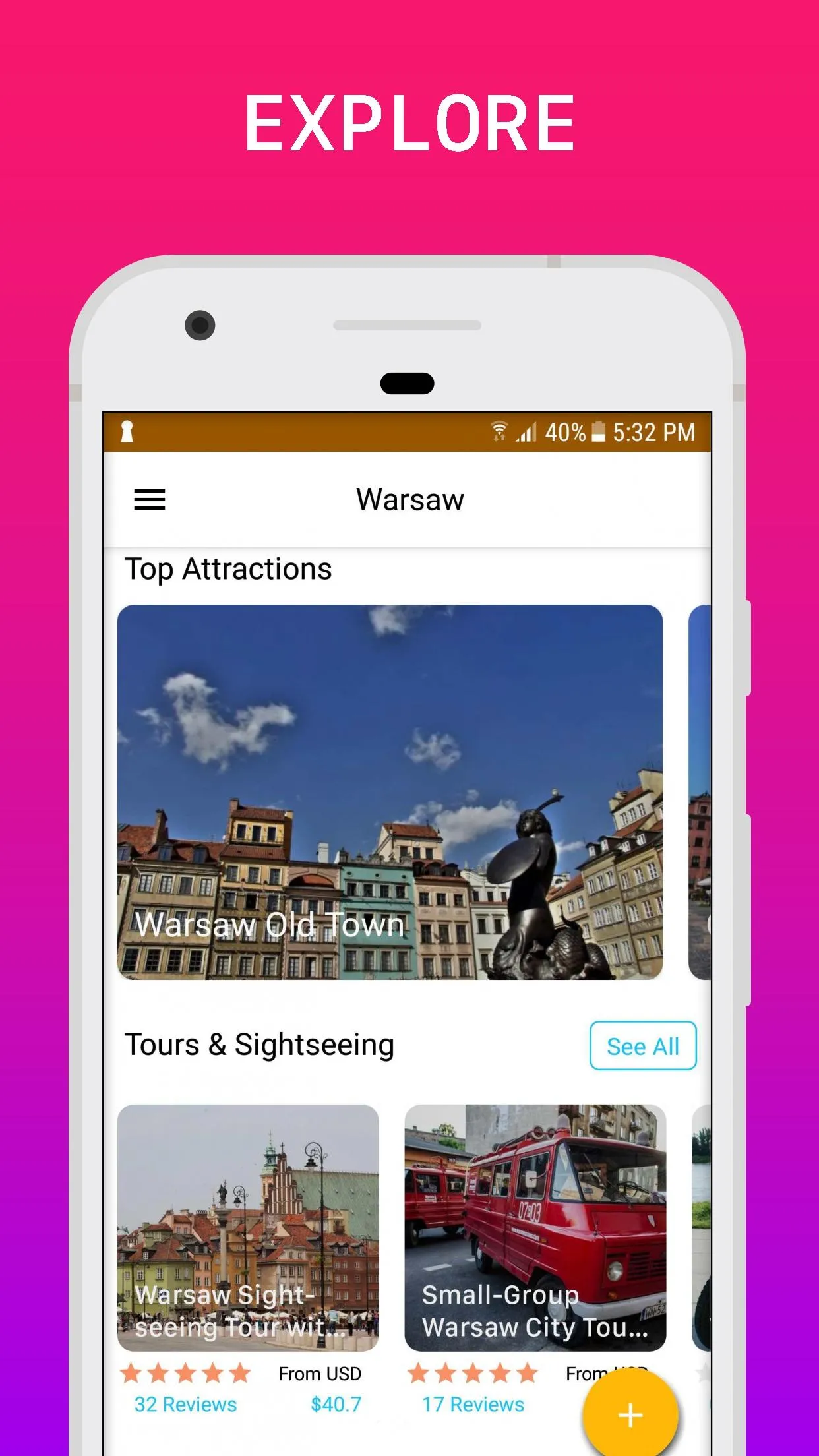 Warsaw Travel Guide | Indus Appstore | Screenshot