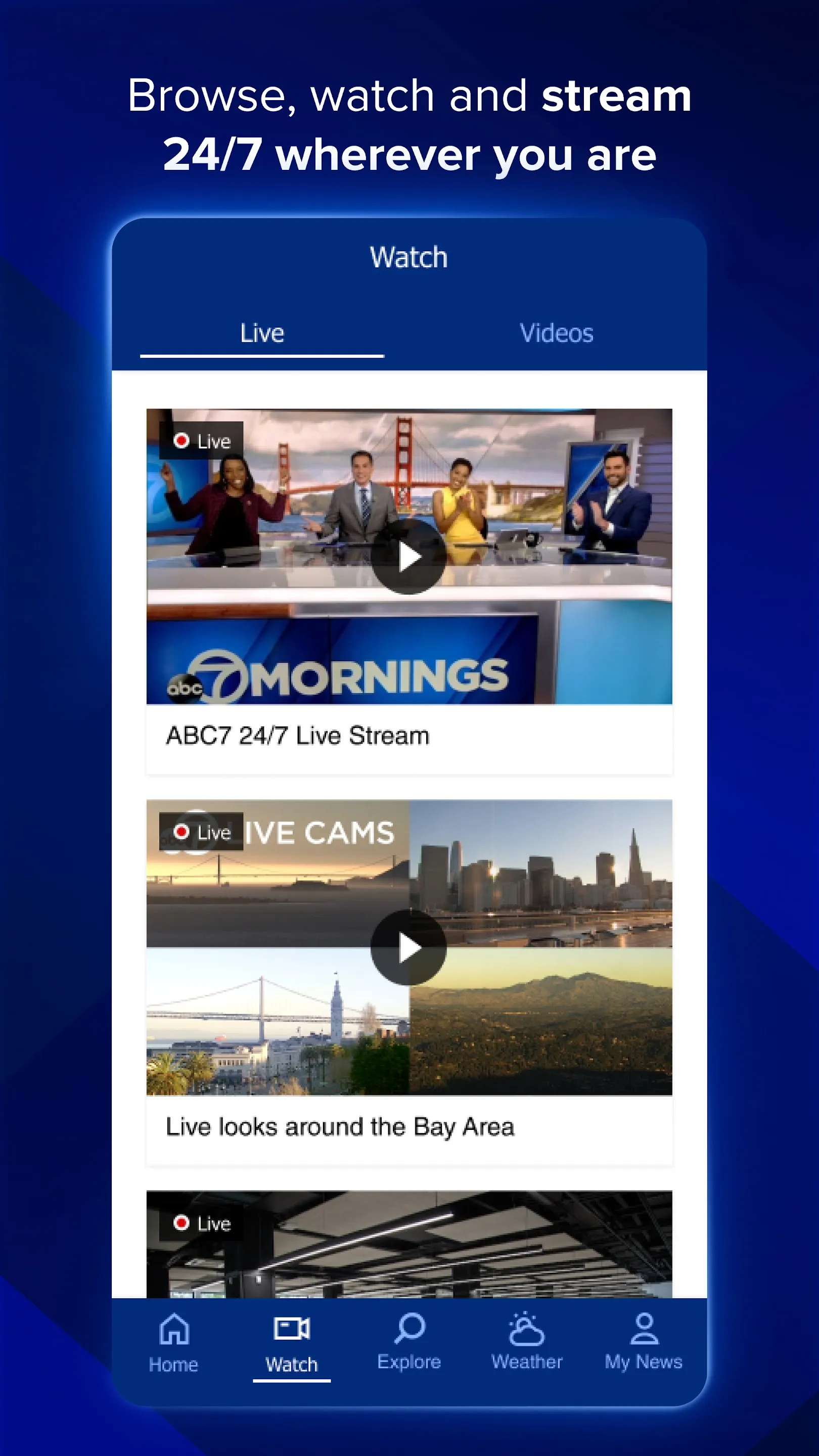 ABC7 Bay Area | Indus Appstore | Screenshot