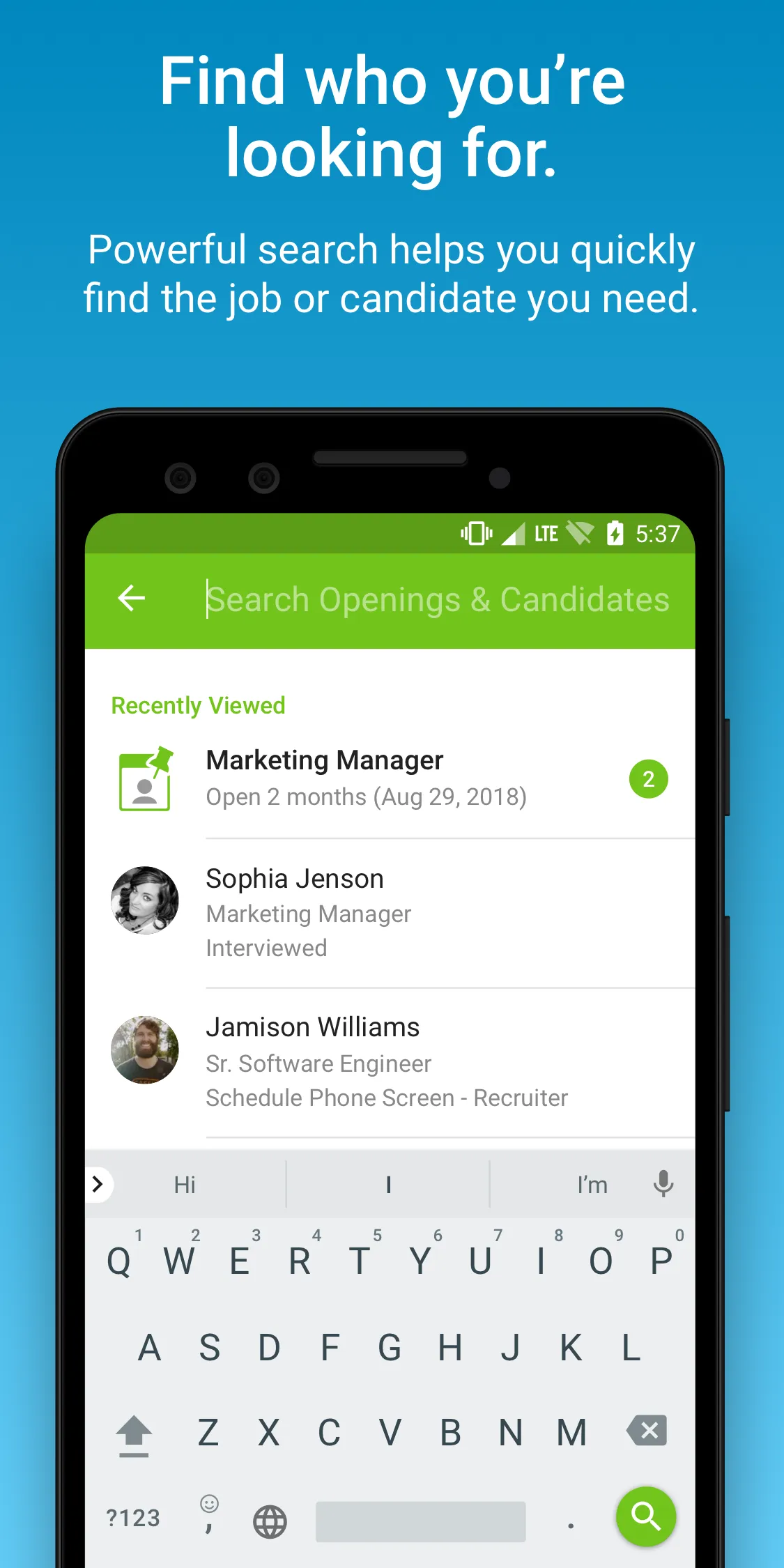 BambooHR Hiring | Indus Appstore | Screenshot